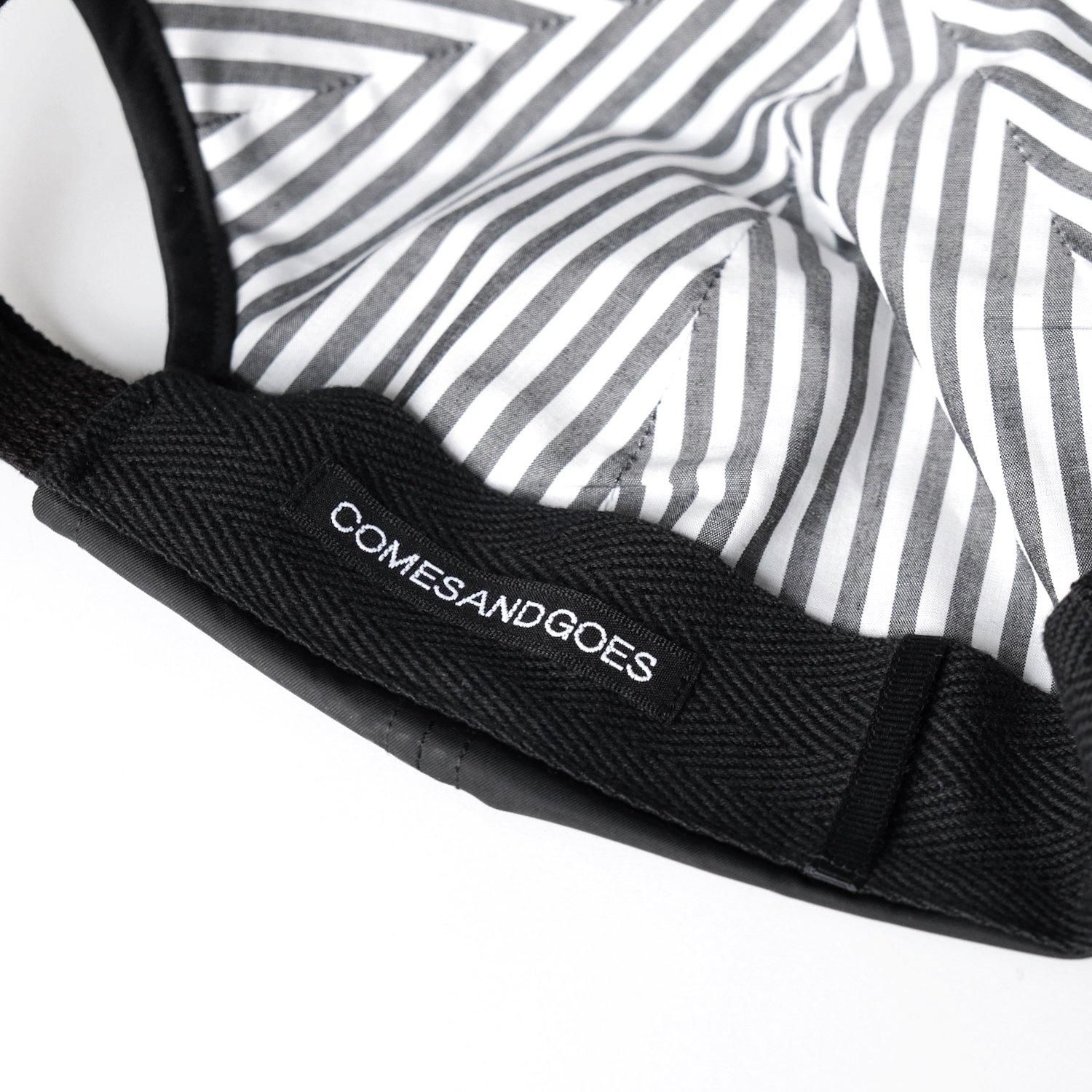 COMESANDGOES｜CORDURA LITTLE BRIM CAP - Charcoal｜PRODUCT