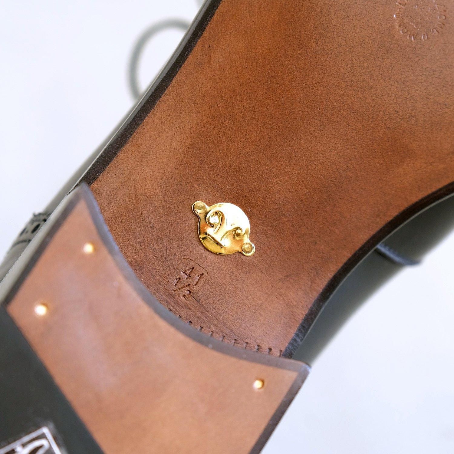 靴 Le Yucca's Ghillie SHOES BLACK 37 Le Yucca's Ghillie Shoes, Black – Keylime Tokyo