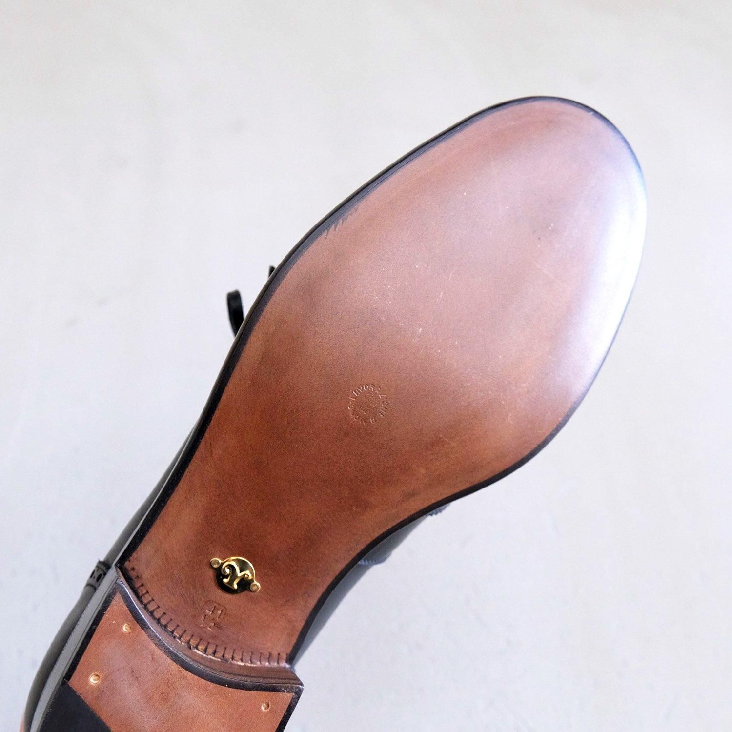 GHILLIE SHOES [BLACK/Freudenberg Box Calf] - WUNDER 大阪