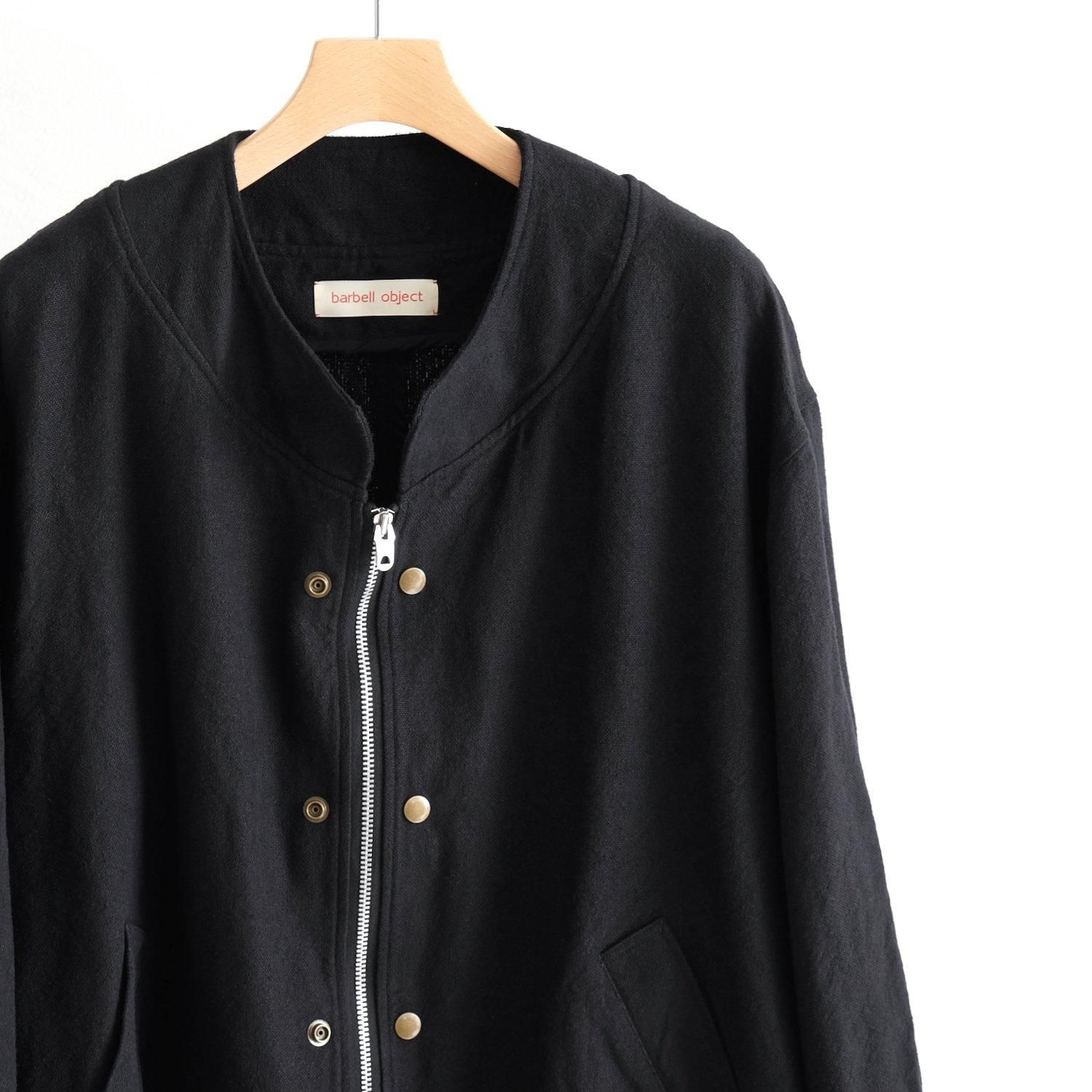 barbell object（バーベルオブジェクト） sc jkt Black - Laid