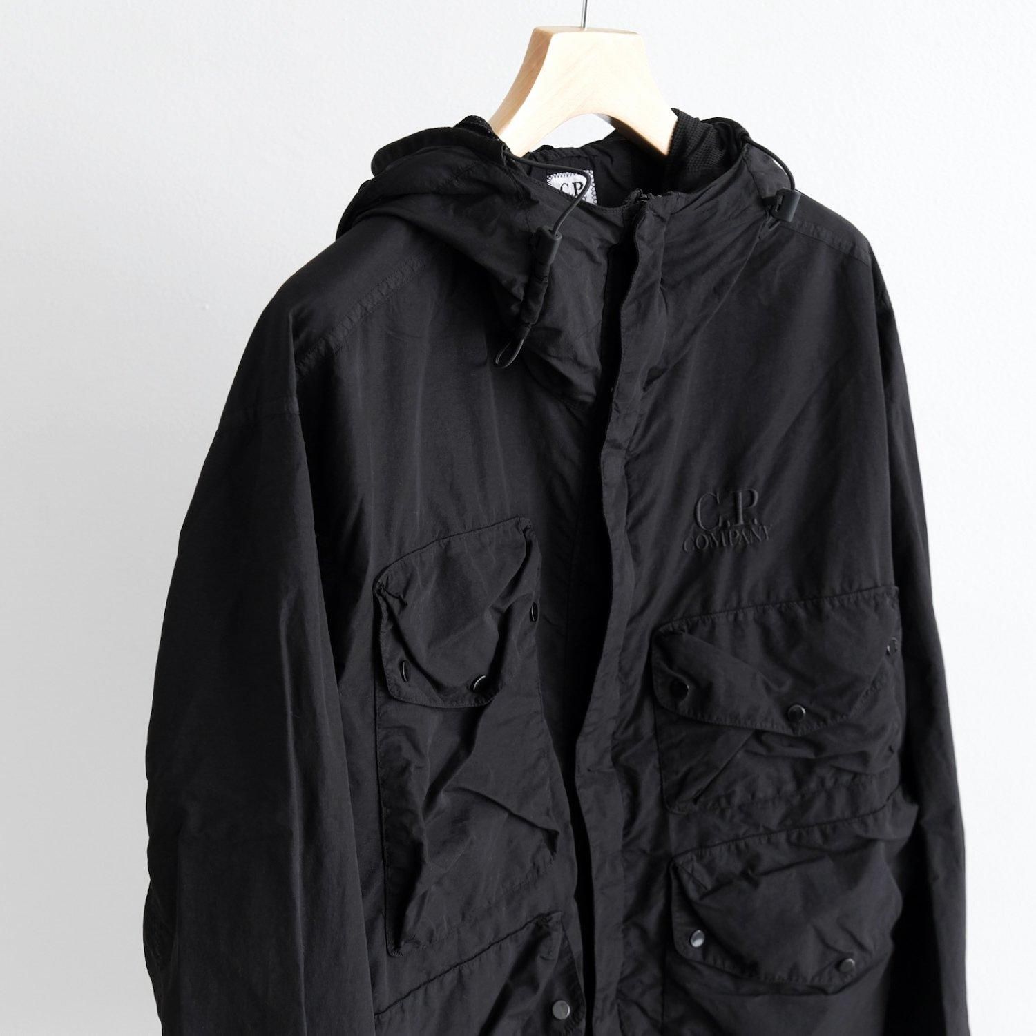 FLATT NYLON GOGGLE MEDIUM JACKET[BLACK] - WUNDER 大阪