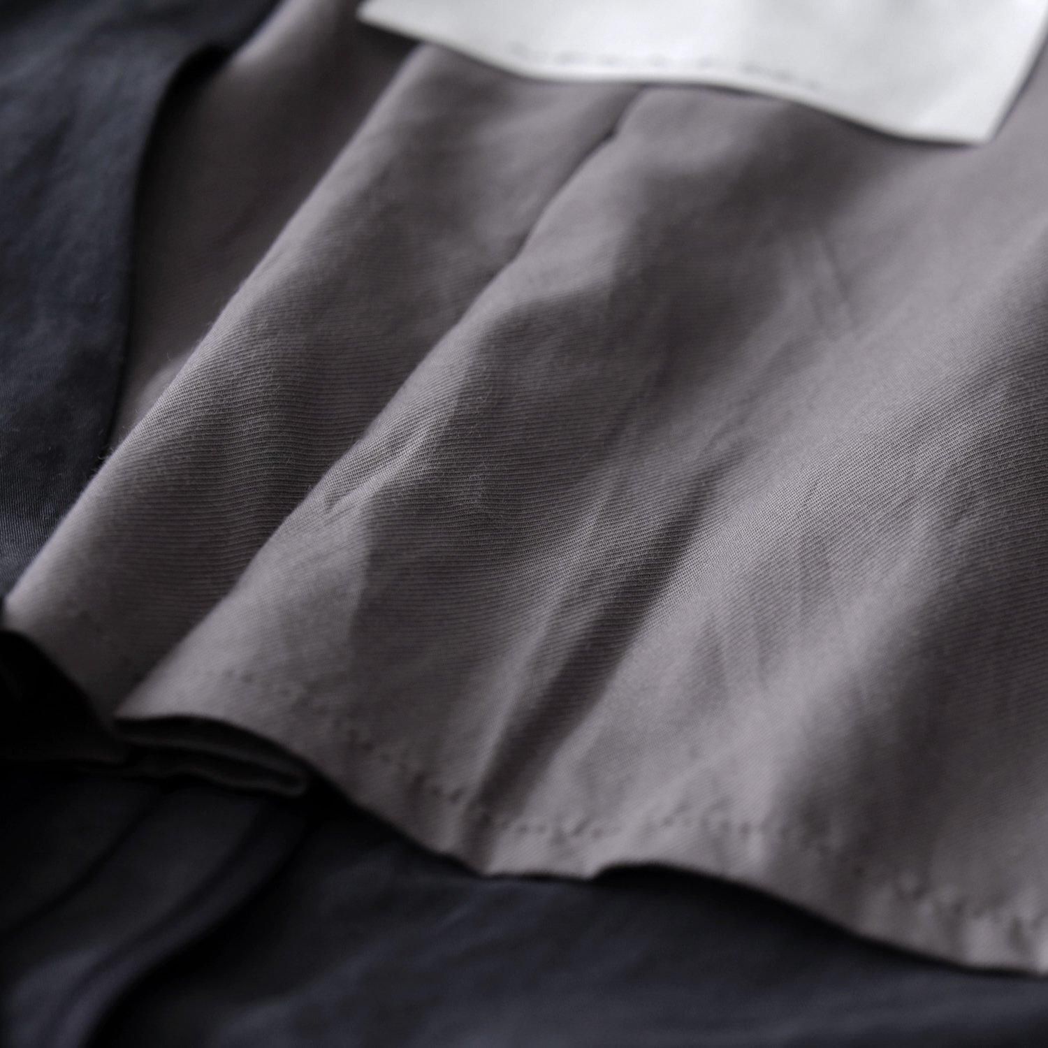 LINEN RAYON DYEING SPECK DRAPING NO COLLAR 2B N JACKET
