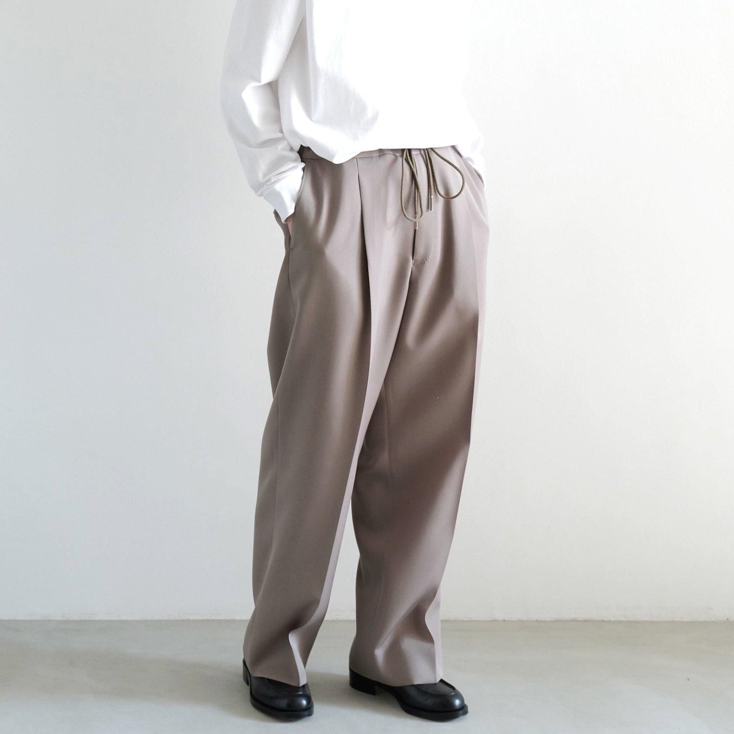 21FW The Reracs 40ベージュ ワイド GURKHA SLACKS - メルカリ