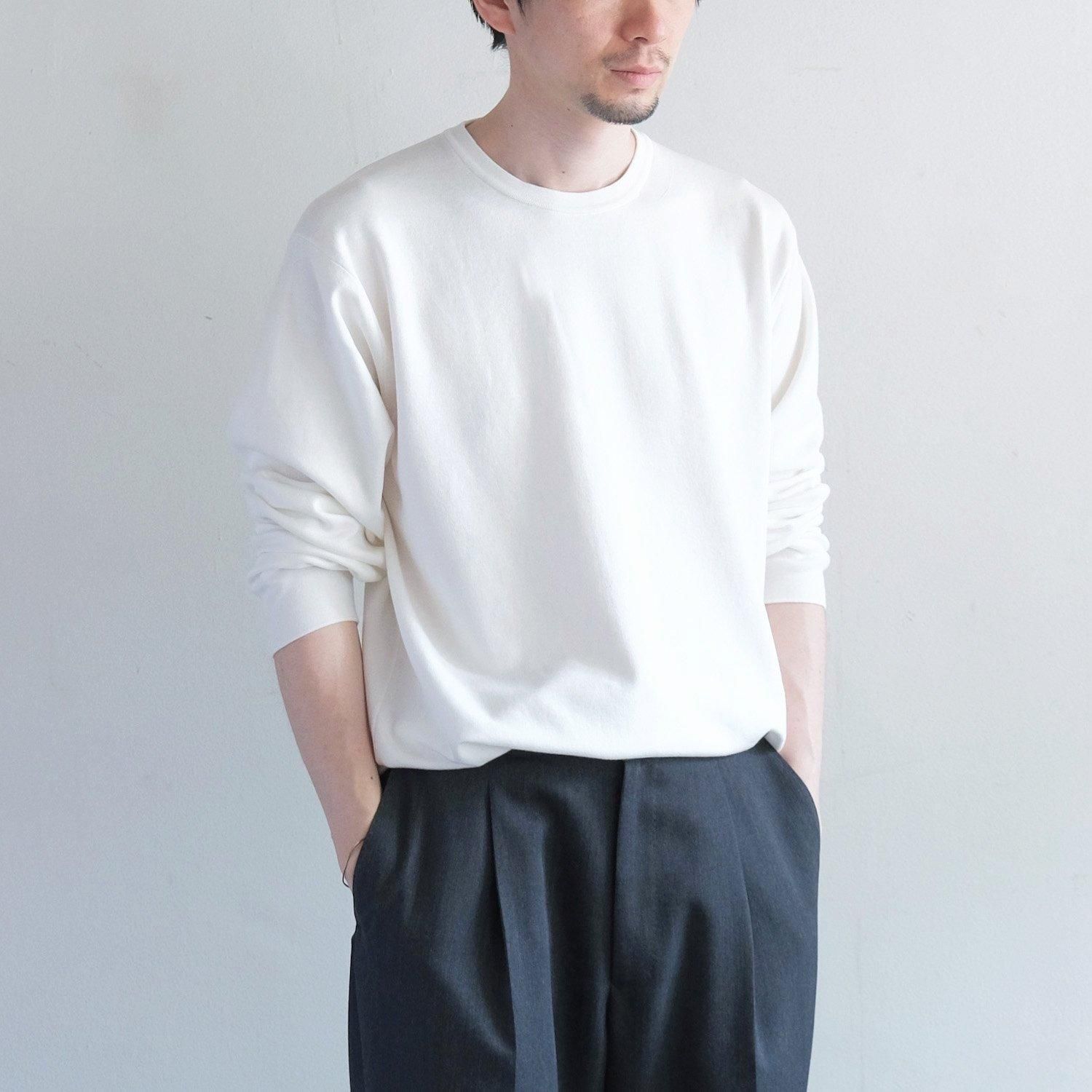 トップス BATONER / 32G SMOOTH KNIT LONG T-SHIRT 32G SMOOTH KNIT LONG T-SHIRT [BLACK] - WUNDER 大阪 セレクト
