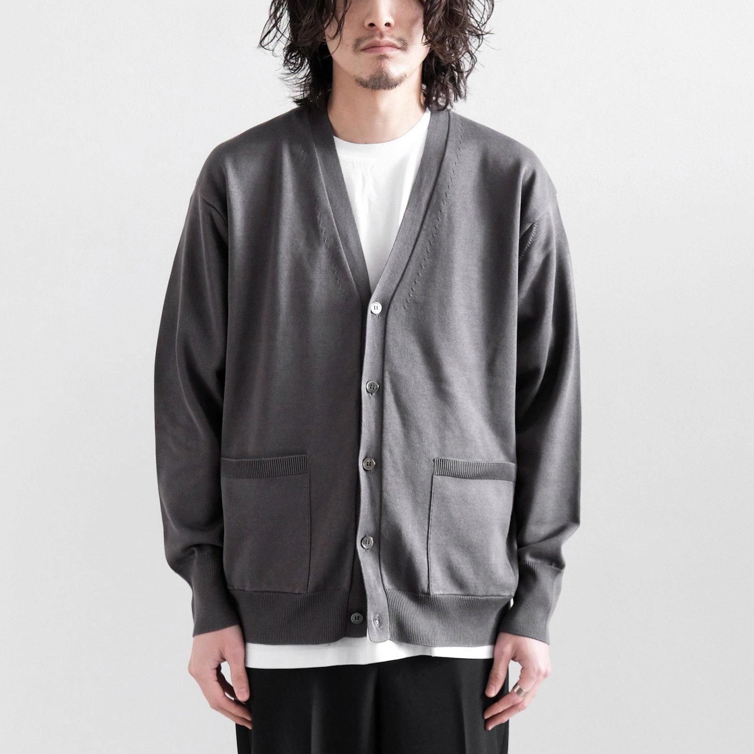 マップ 21年製 COTTON V NECK CARDIGAN カーディガン