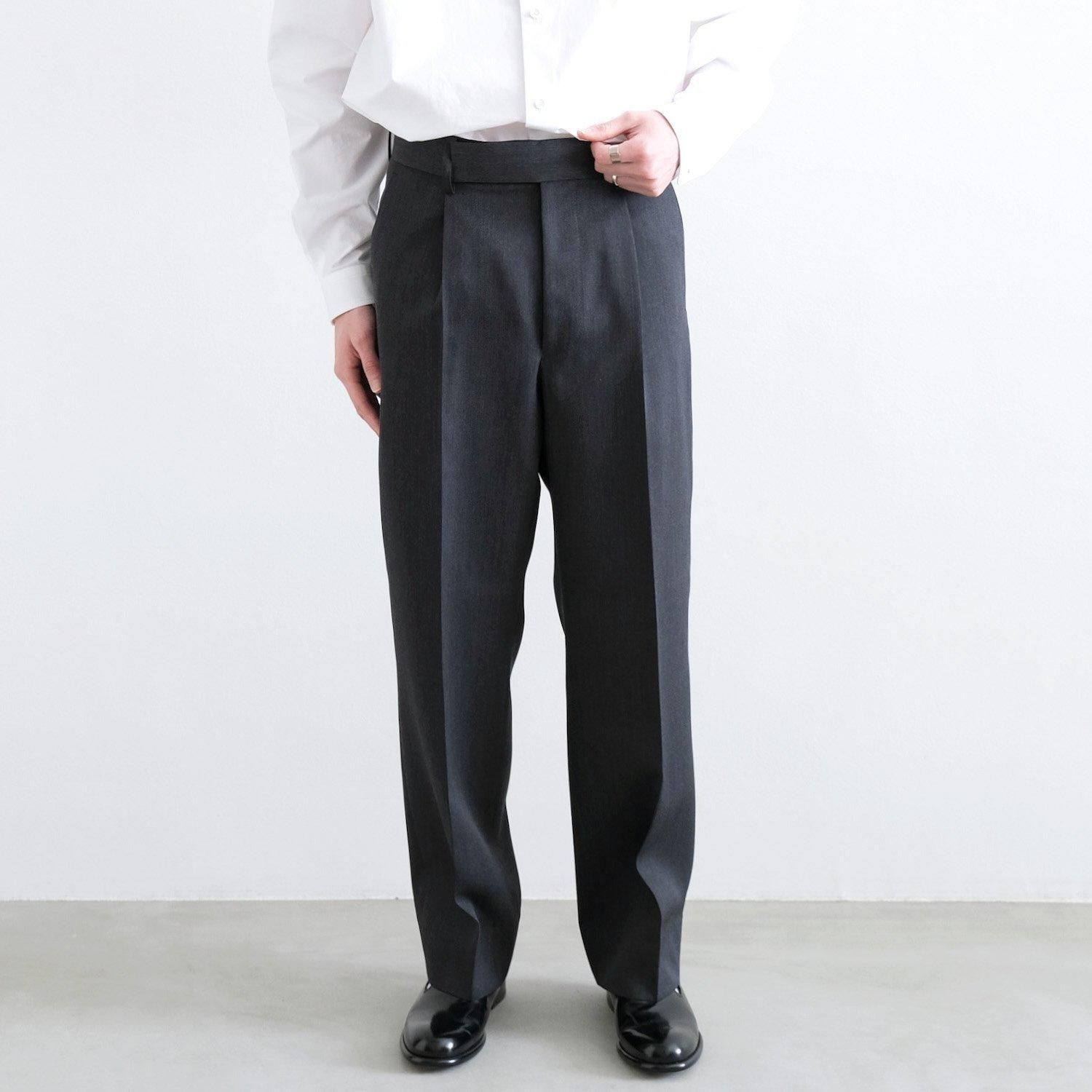THE SLACKS STRAIGHT [TOP GRAY] - WUNDER 大阪 セレクト