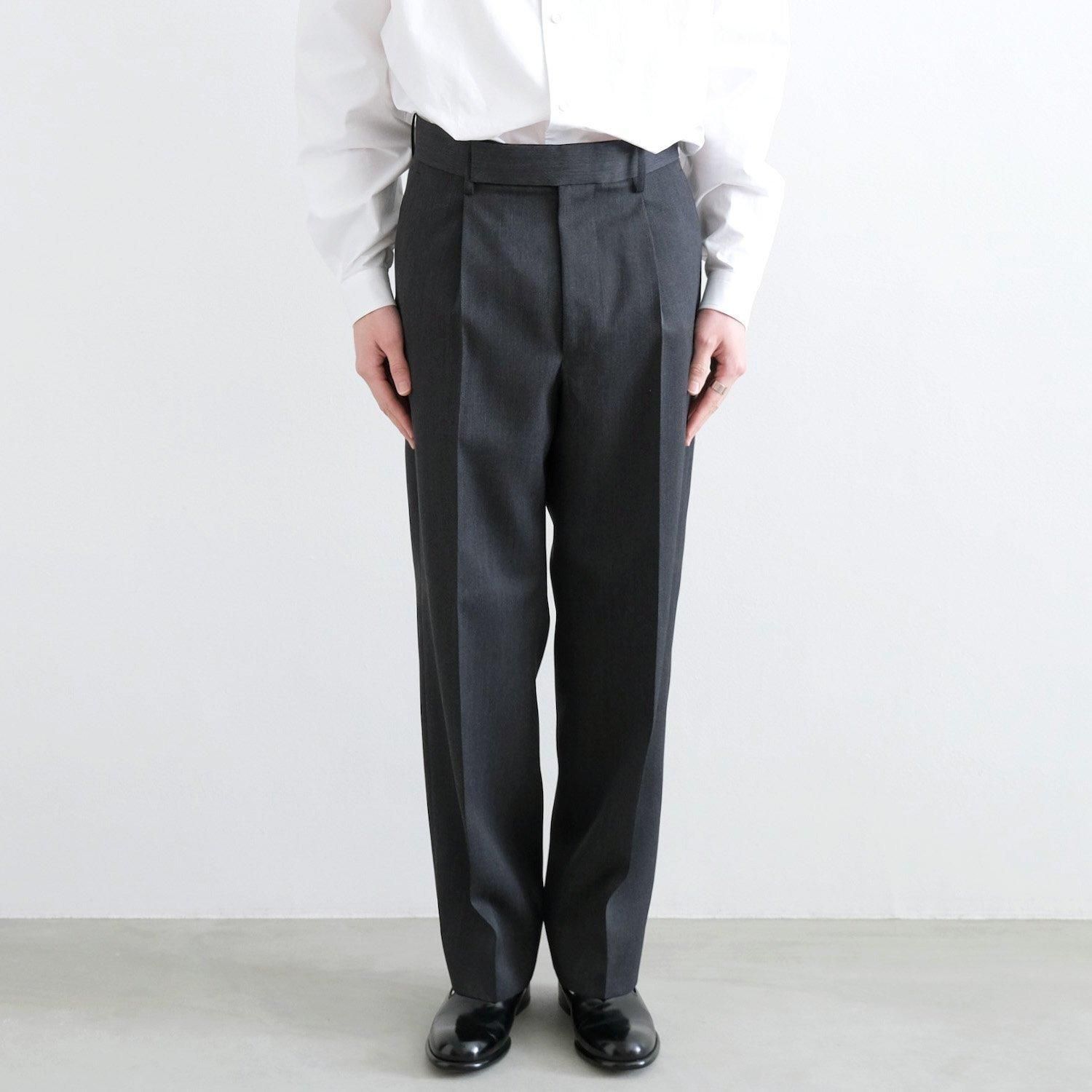 THE SLACKS STRAIGHT [TOP GRAY] - WUNDER 大阪 セレクト