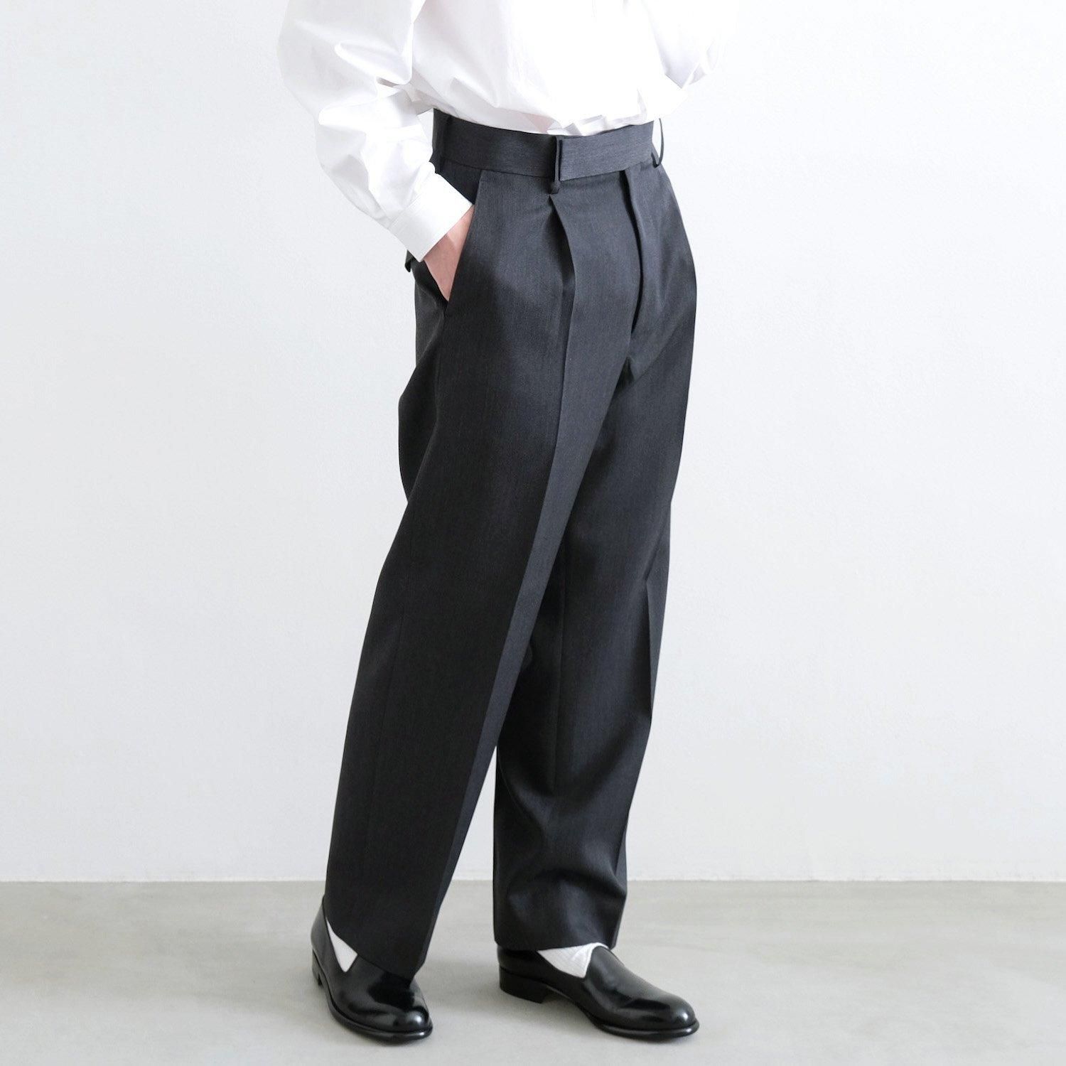 Y's for men WITH STRING WORK PANTS / SULFIDED OZONE COLI