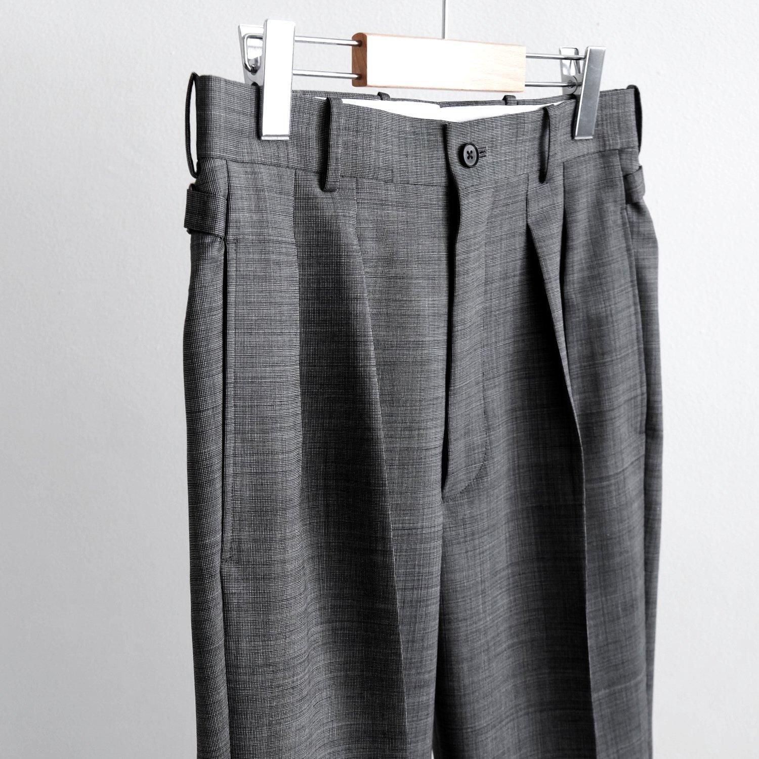 MOTHER 111051230THEUNDERCOVERSNEAKRGZ 関税送料込 FOREVER SLACKS [BLACK] - WUNDER 大阪 セレクトショップ 大阪