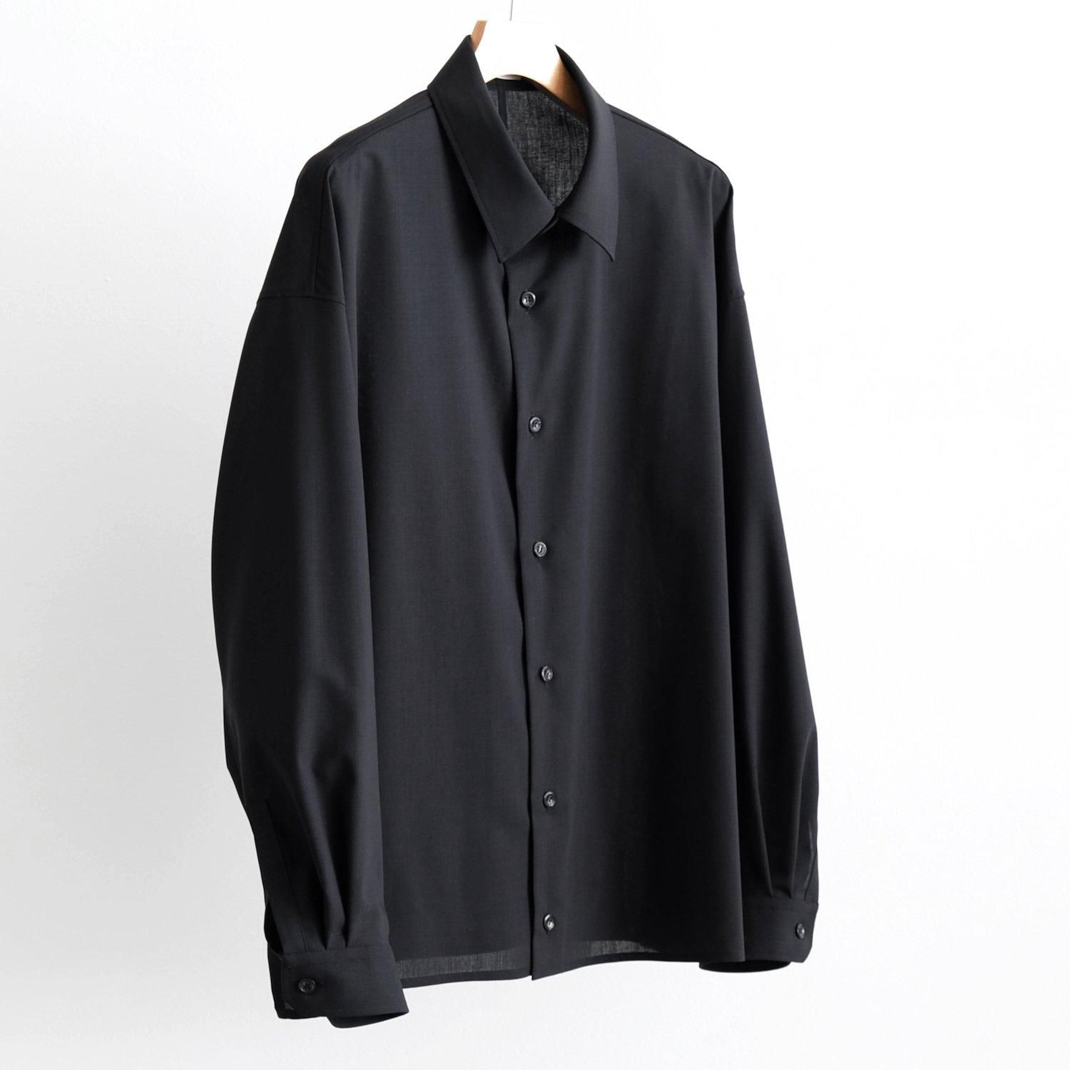 美品】THE RERACS バルカラー スタンドカラー シャツ - メルカリ