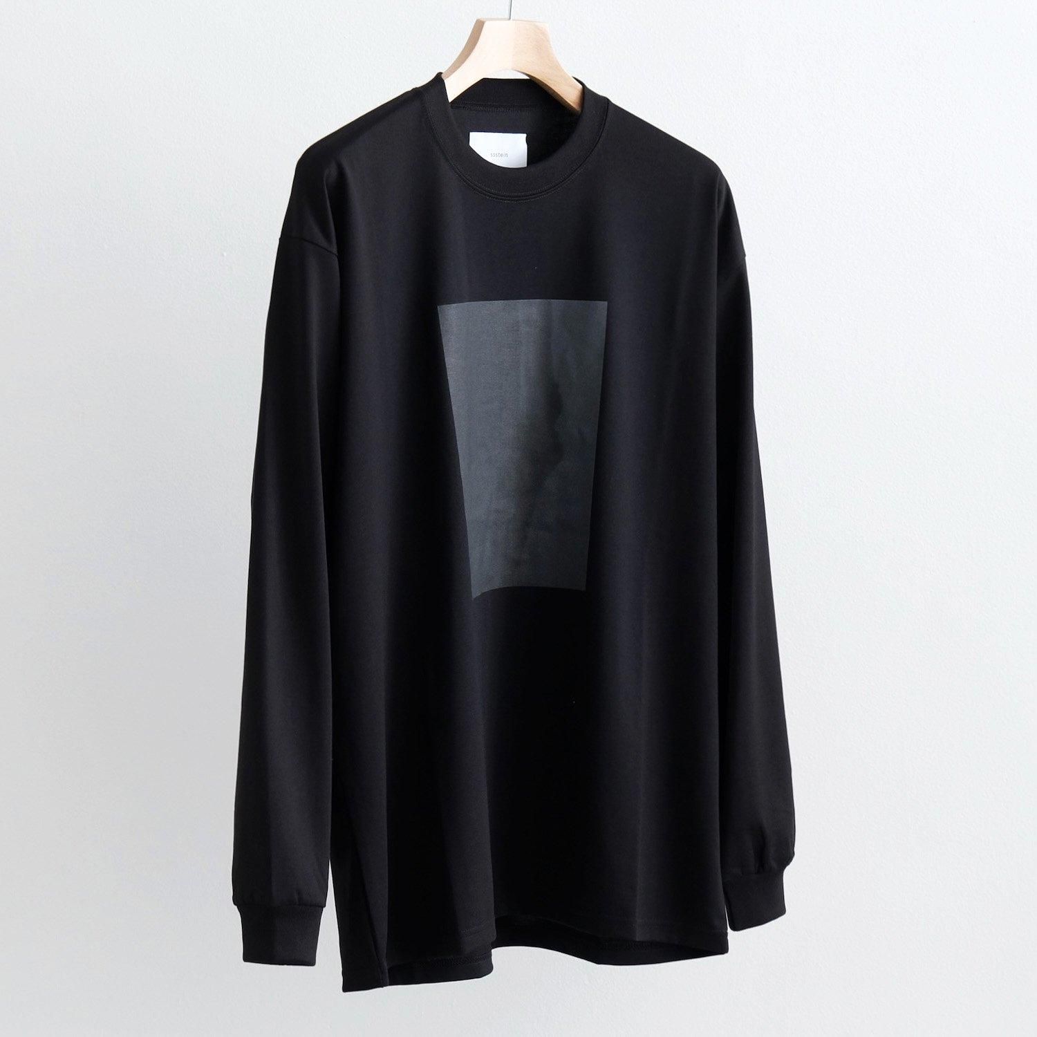 OVERSIZED LONG SLEEVE TEE -TWIST- [BLACK] - WUNDER 大阪