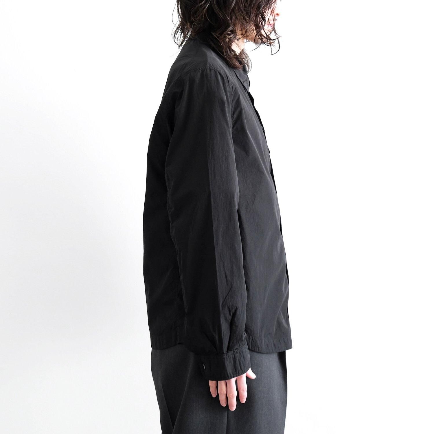 CHROME-R FULL ZIP OVERSHIRT [BLACK] - WUNDER 大阪 セレクト