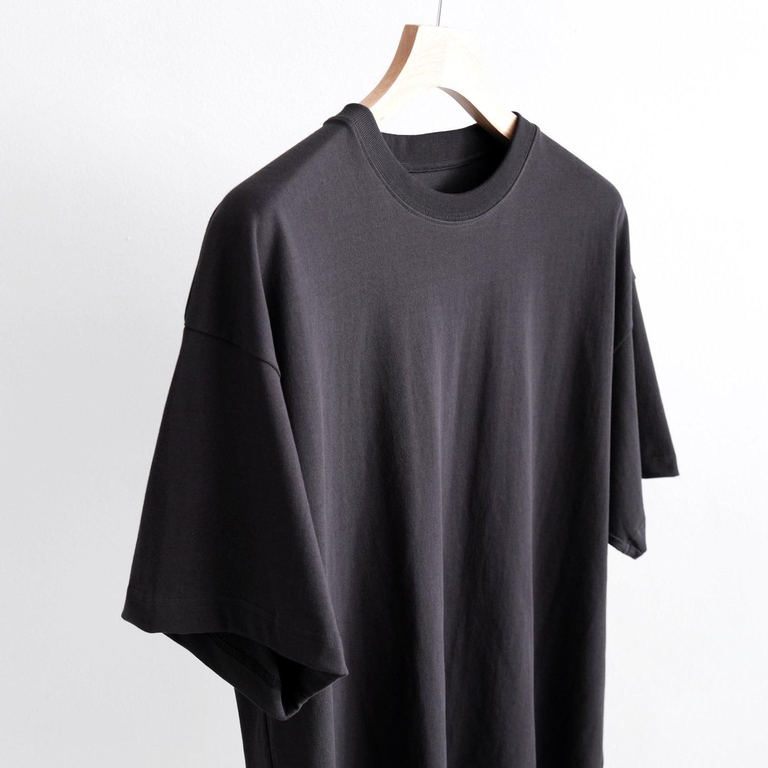 HARD TWIST BALANCE JERSEY NEW STANDARD T-SHIRT [CAVIAR