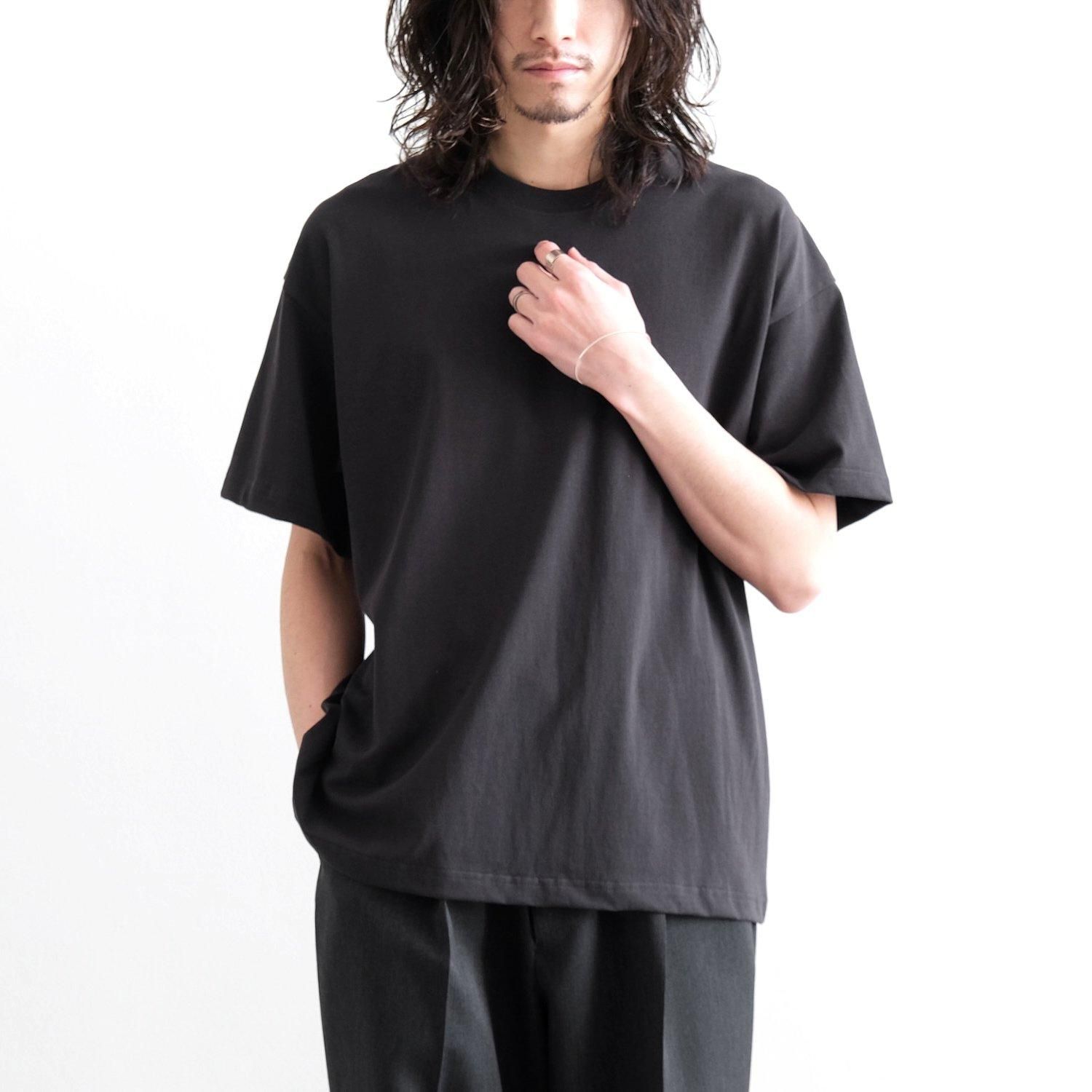 HARD TWIST BALANCE JERSEY NEW STANDARD T-SHIRT [CAVIAR]