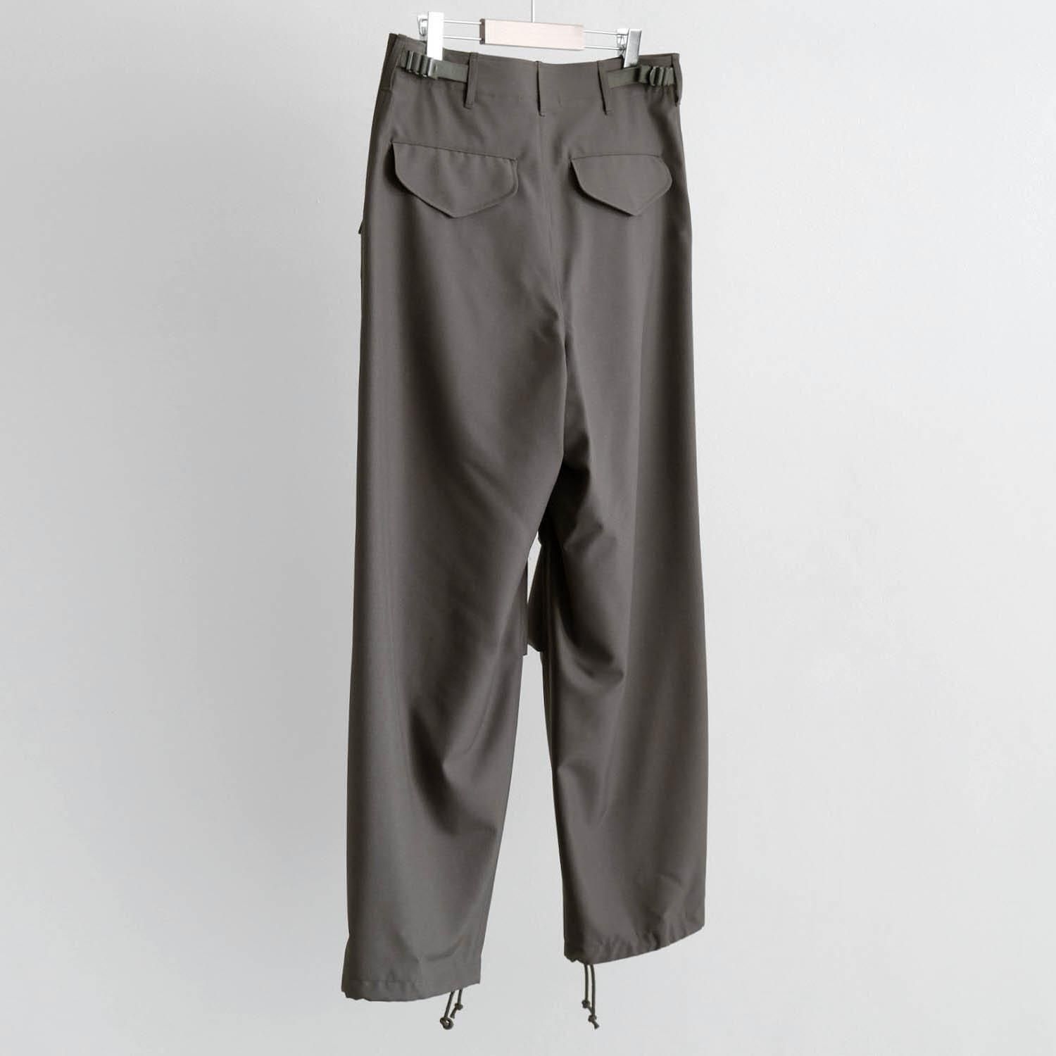 US CARGO PANTS [GUNMETAL GRAY] - WUNDER 大阪 セレクト