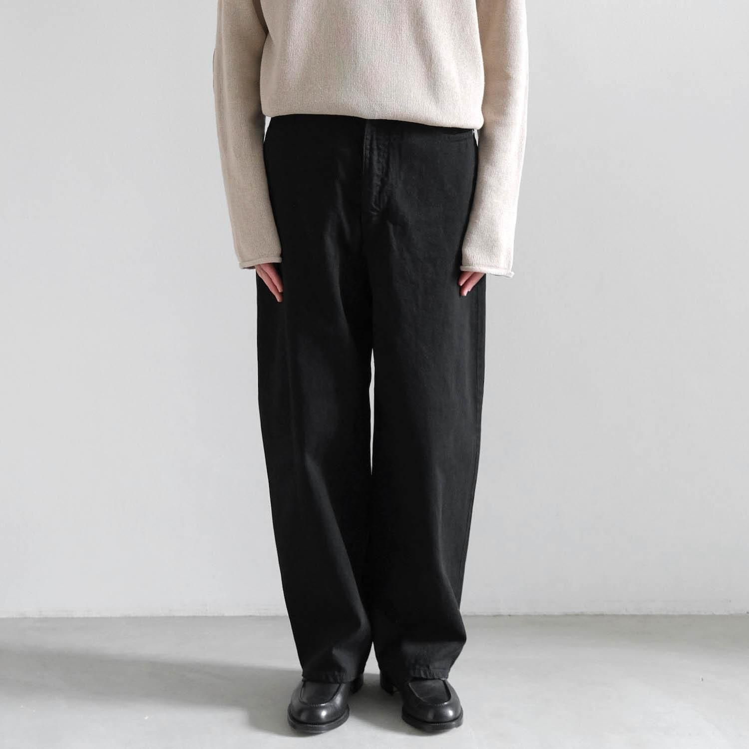 LOOSE FIT DENIM [BLACK] - WUNDER 大阪 セレクトショップ 大阪