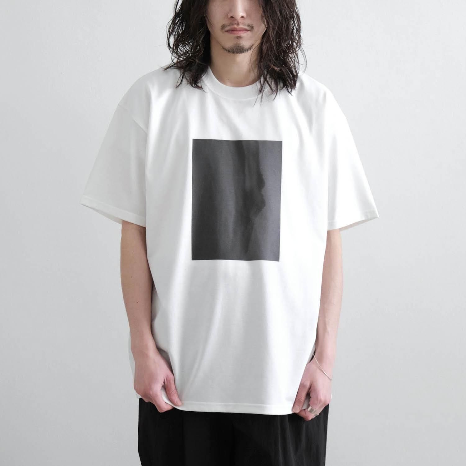 OVERSIZED PRINT TEE -TWIST- [WHITE] - WUNDER 大阪 セレクト