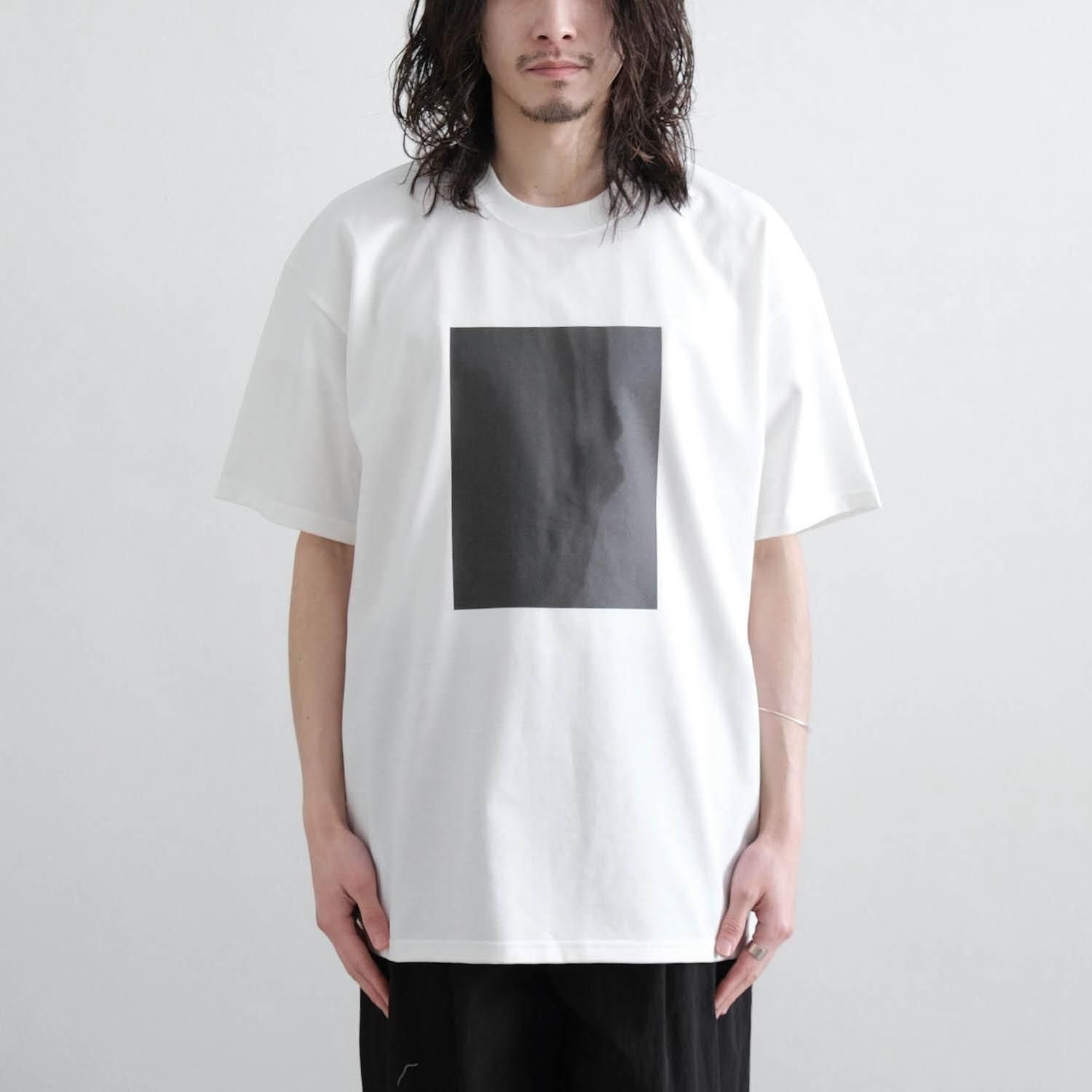 OVERSIZED PRINT TEE -TWIST- [WHITE] - WUNDER 大阪 セレクト