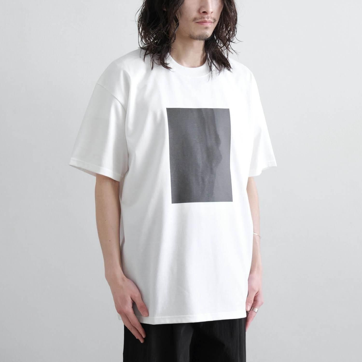 OVERSIZED PRINT TEE -TWIST- [WHITE] - WUNDER 大阪 セレクト