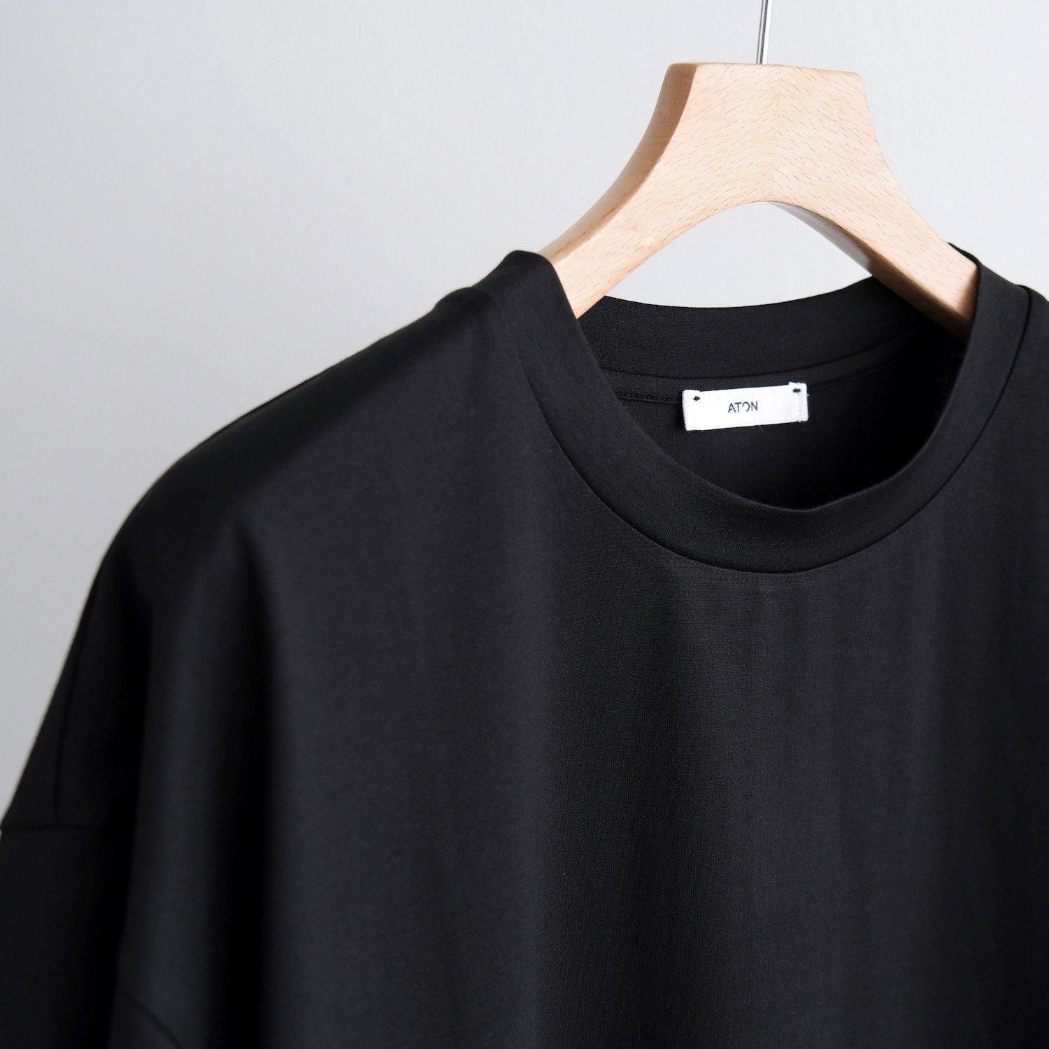 SUVIN 60/2 OVERSIZED T-SHIRT [BLACK] - WUNDER 大阪 セレクト