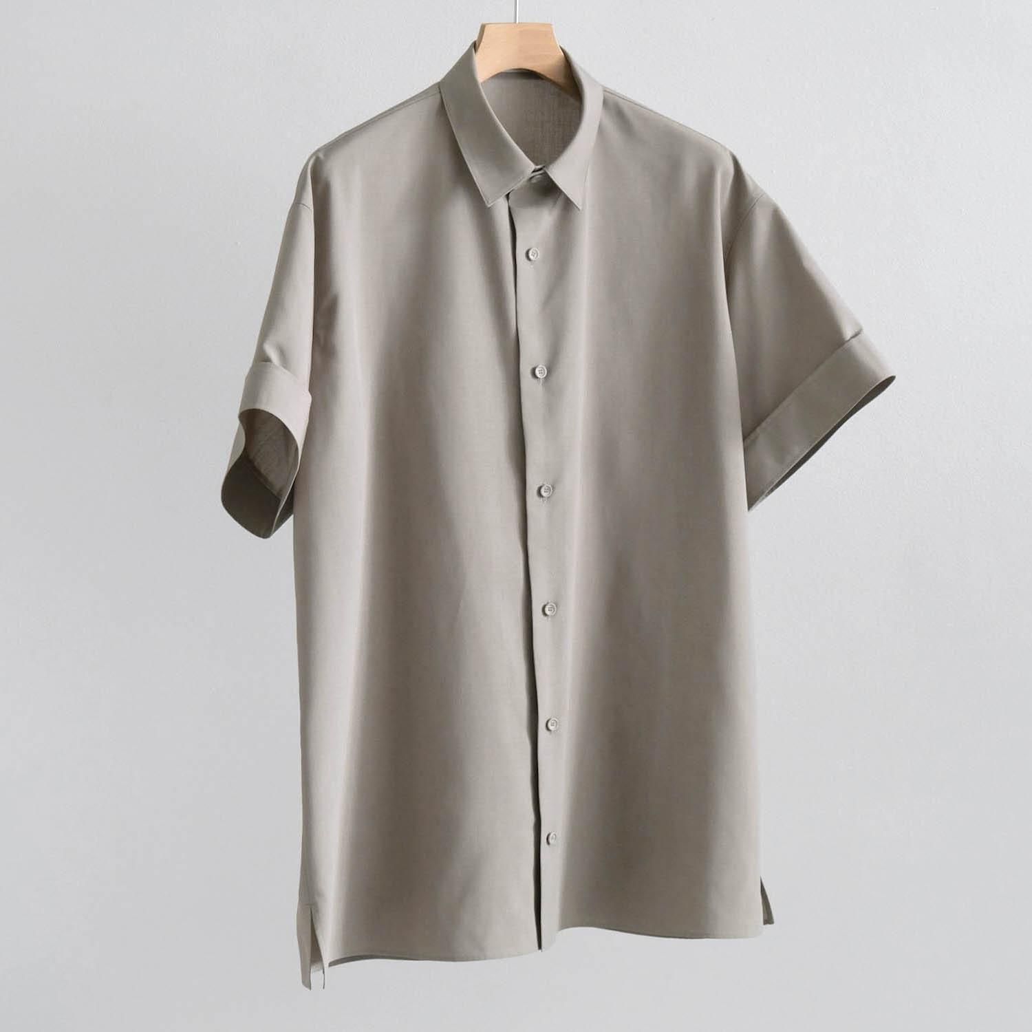 THE PERFECT SHIRT SHORT SLEEVE [GREGE]