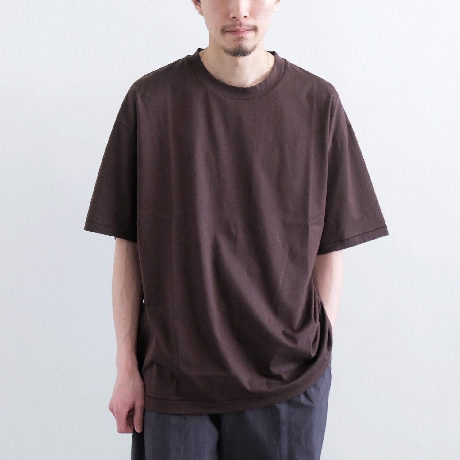 SUVIN 60/2 OVERSIZED T-SHIRT [BURGUNDY]