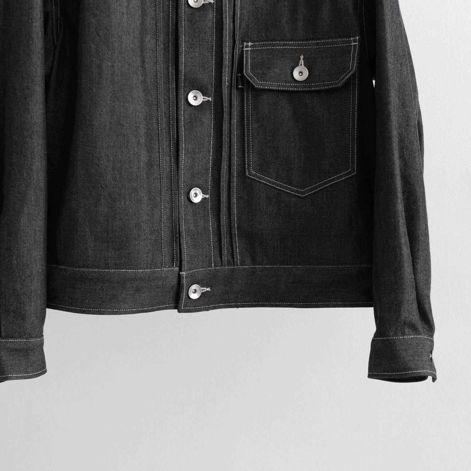 THE RERACS ジーンジャケット2nd GRAY 38 THE RERACS＞ JEAN JACKET 2nd/セカンド デニム ジャケット