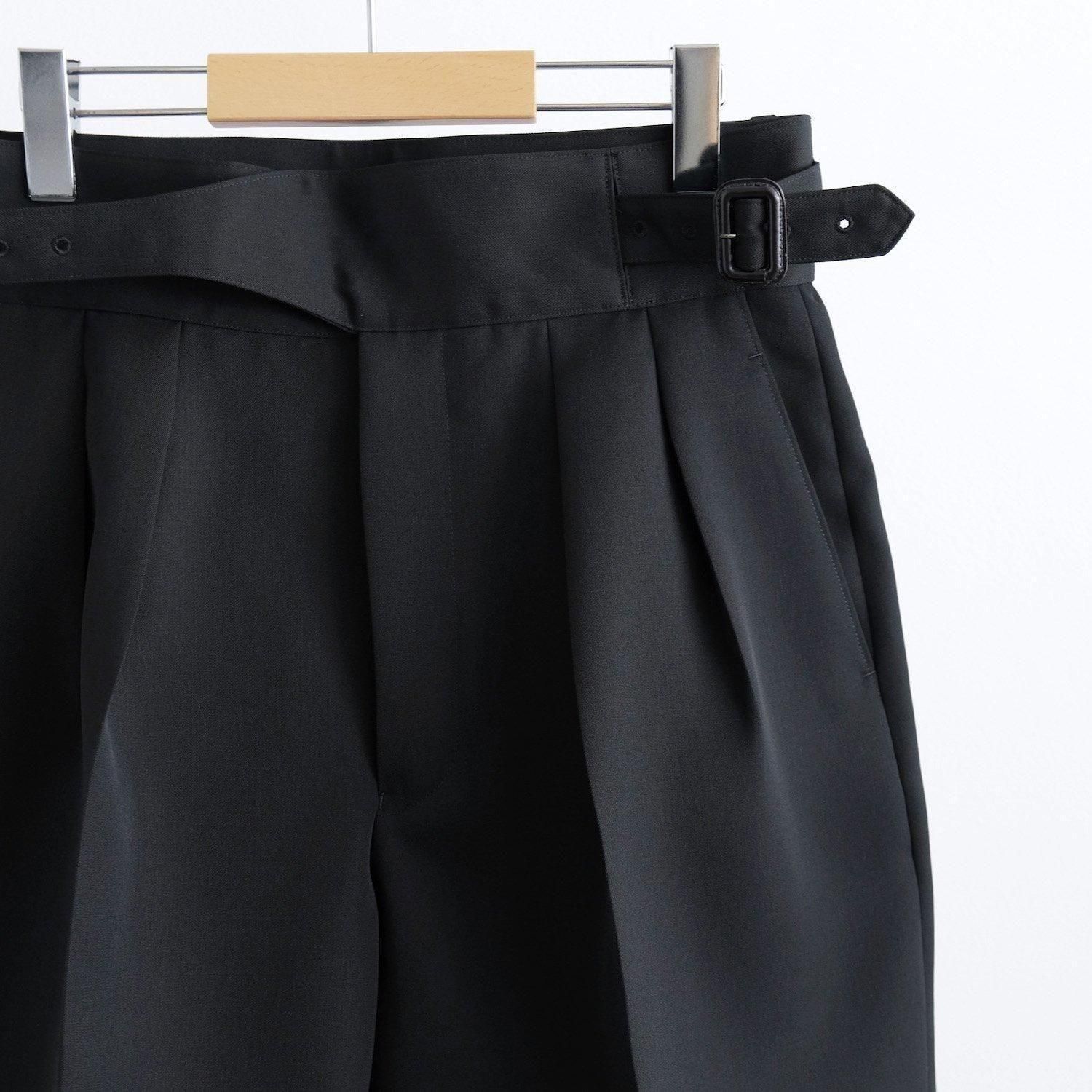 THE GURKHA SHORTS [BLACK] - WUNDER 大阪 セレクトショップ