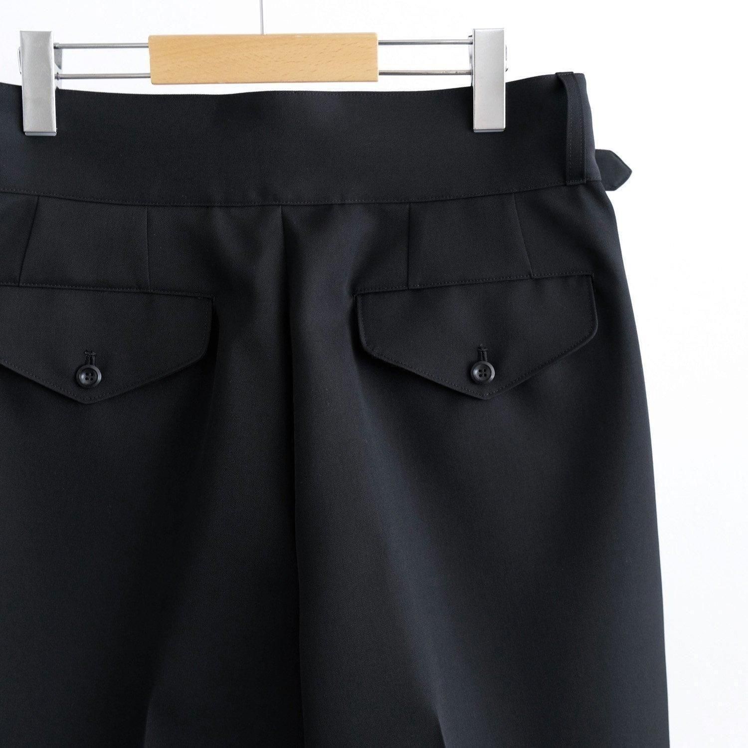 THE GURKHA SHORTS [BLACK] - WUNDER 大阪 セレクトショップ