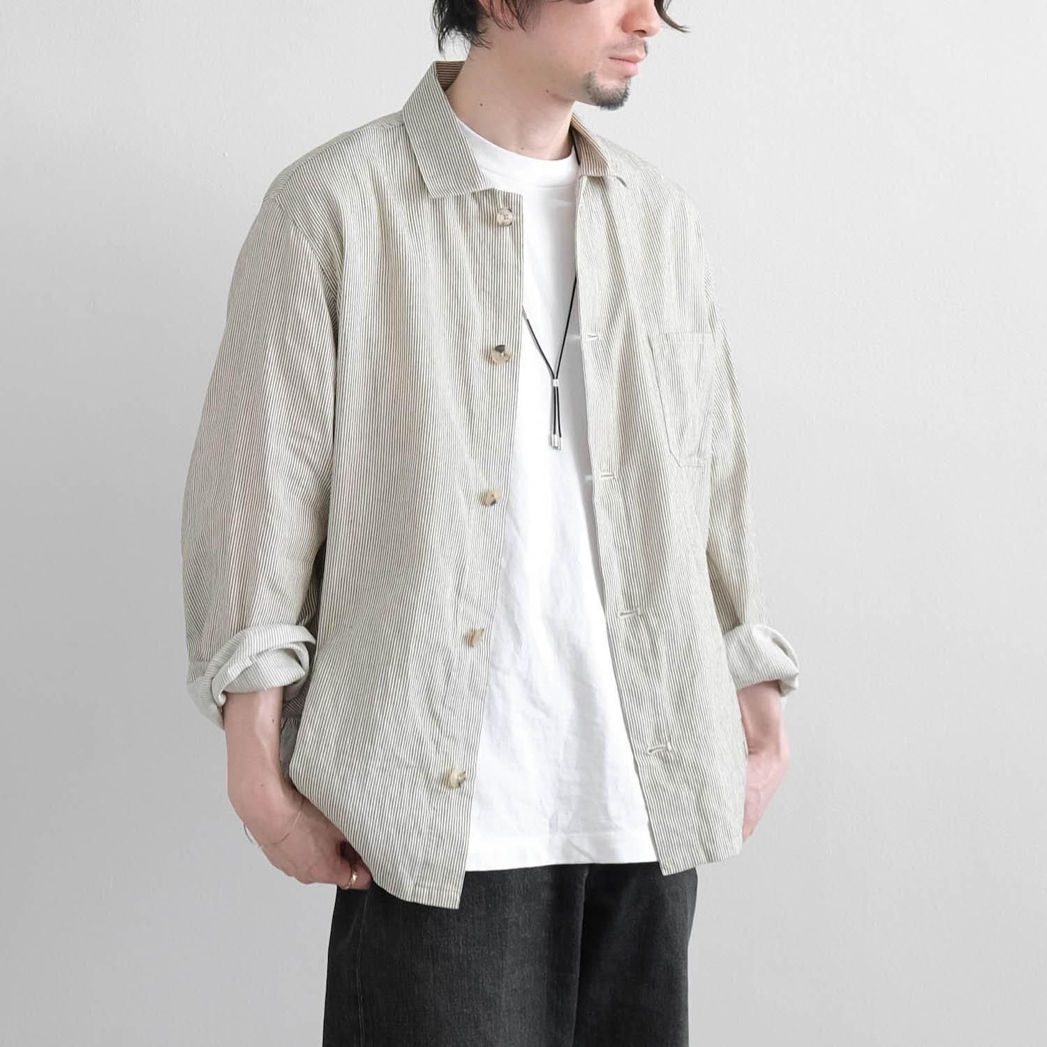 ジャケット・アウター HEUGN EVON COVER ALL 未使用 HEUGN ユーゲン EVON COVER ALL COAT077 シャツジャケット