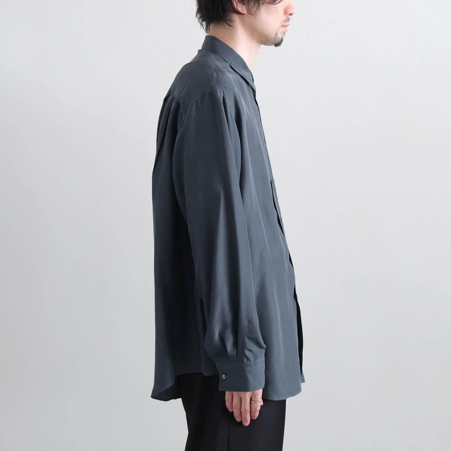 Olivier Theyskens シルク　シャツ 秋冬カラーの最高シャツ♪｜THE SUIT COMPANY アルカキット錦糸