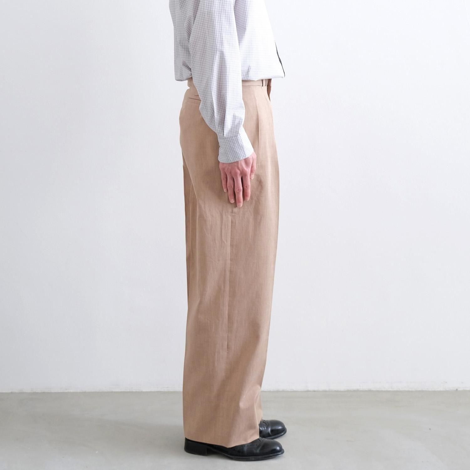 MAATEE&SONS 2PLEATS TROUSER JEFFERY 全国完売 JEFFERY