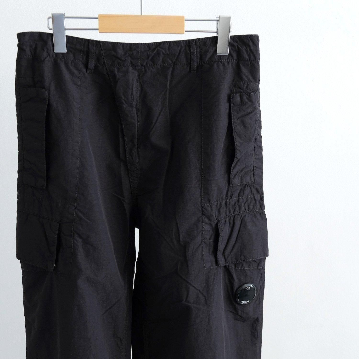 FLATT NYLON OVERSIZE PANTS [BLACK] - WUNDER 大阪 セレクト