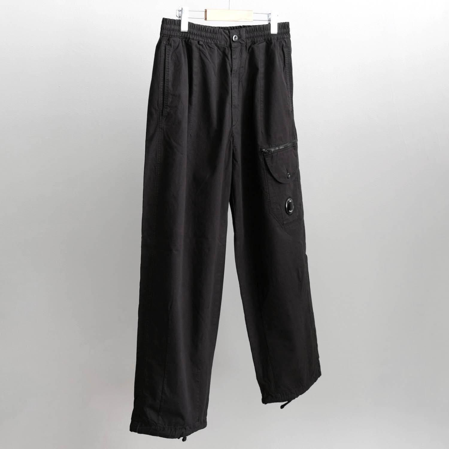 MICROREPS BOXY CARGO LENS PANTS [BLACK]