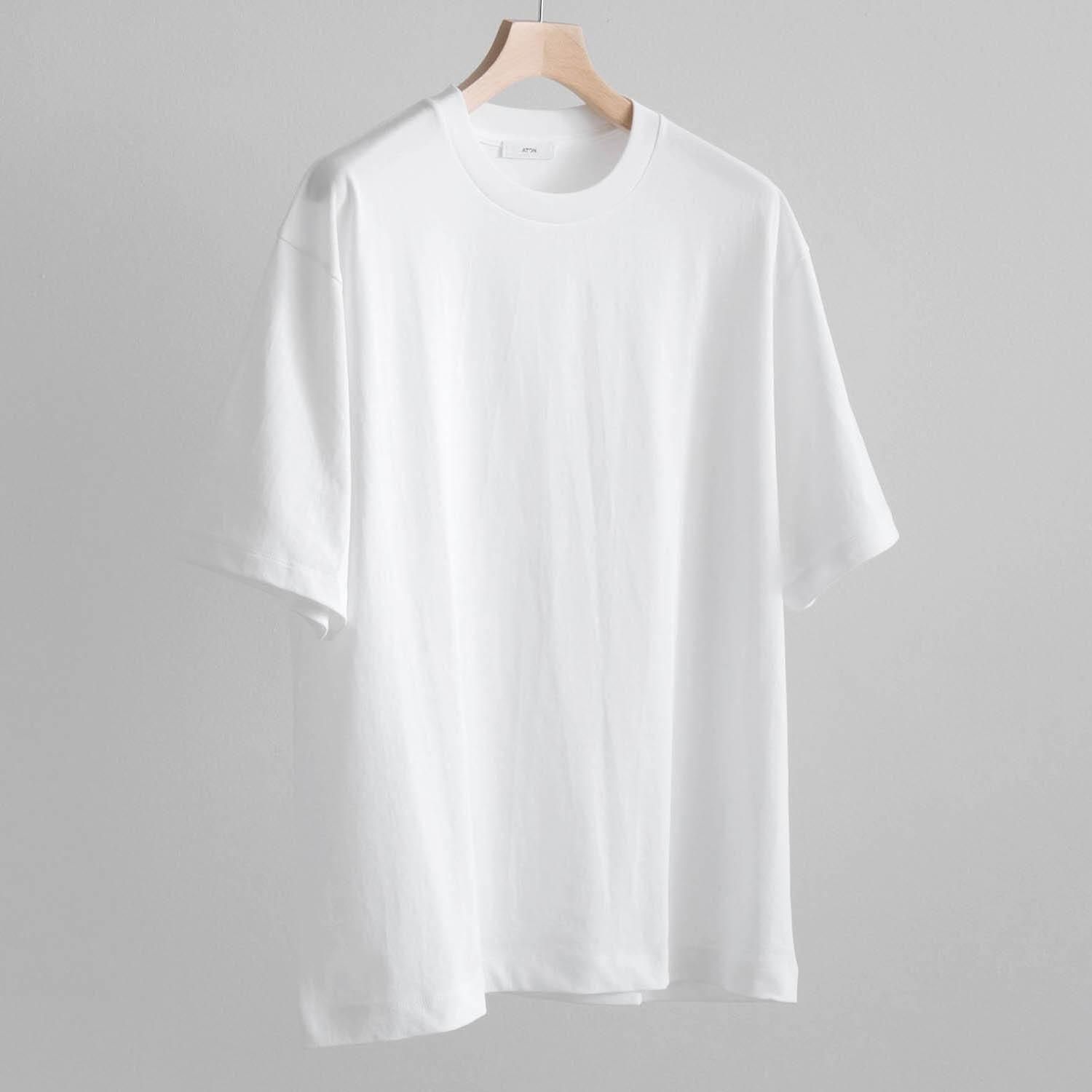 FRESCA PLATE LOOSE FIT T-SHIRT [WHITE]