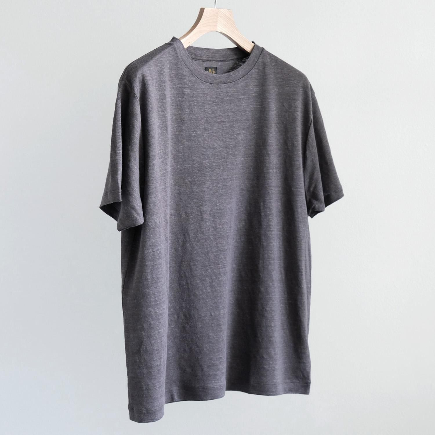 NORMANDY LINEN T-SHIRT [GRAY]
