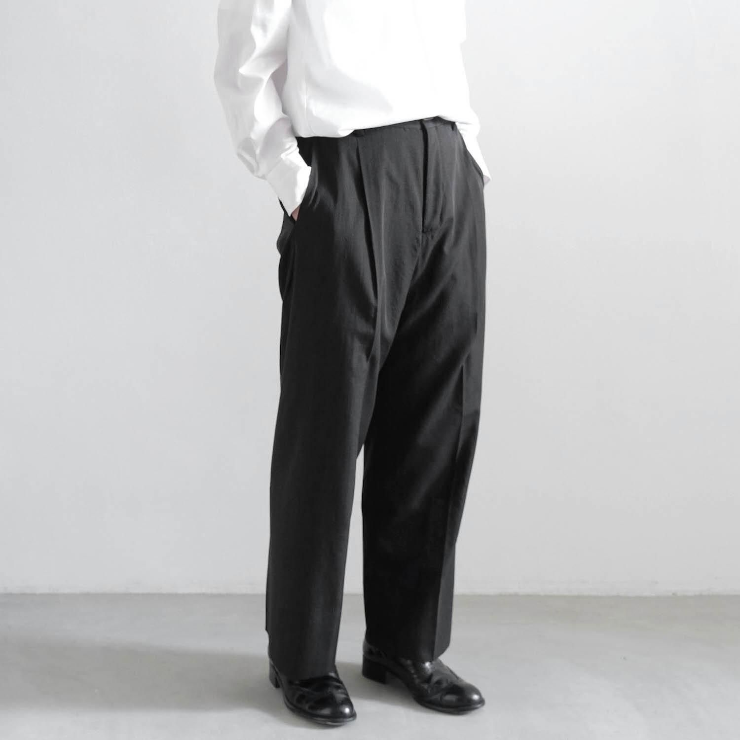 【在庫僅少】 CHARCOAL] [MIX TROUSER MUSOU - セレクトショップ 大阪 WUNDER パンツ