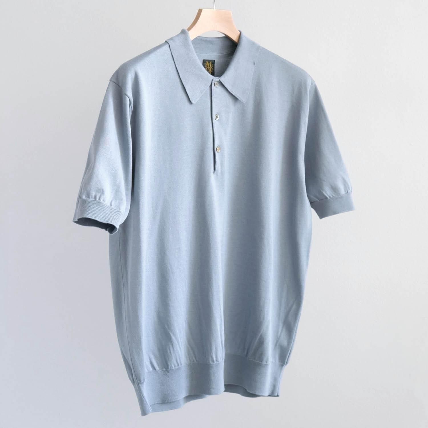 THE SEAISLAND COTTON POLO S/S [GRAY SAX]