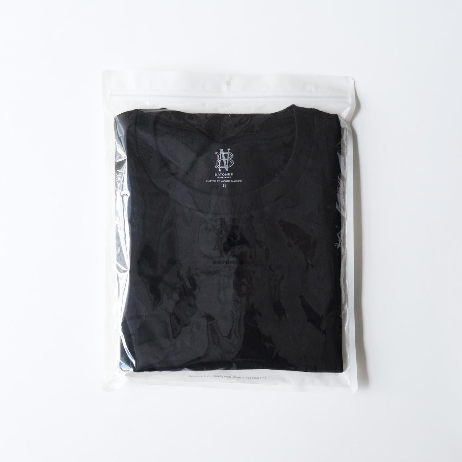 MERIYASU T-SHIRT (PACK) [BLACK]