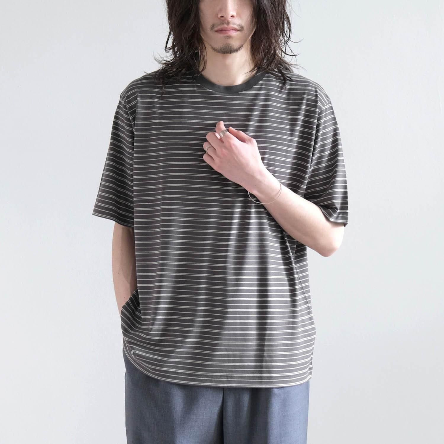トップス BATONER SUMMER WOOL KNIT Men SUMMER WOOL T-SHIRT - BATONER｜ONLINE STORE