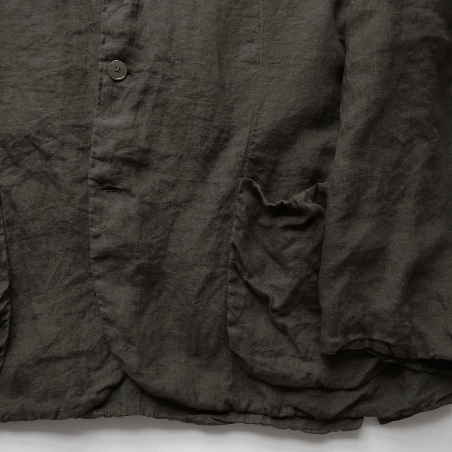 ドS LINEN GARMENT DYED 無双JKT [SUMI] - WUNDER 大阪 セレクト