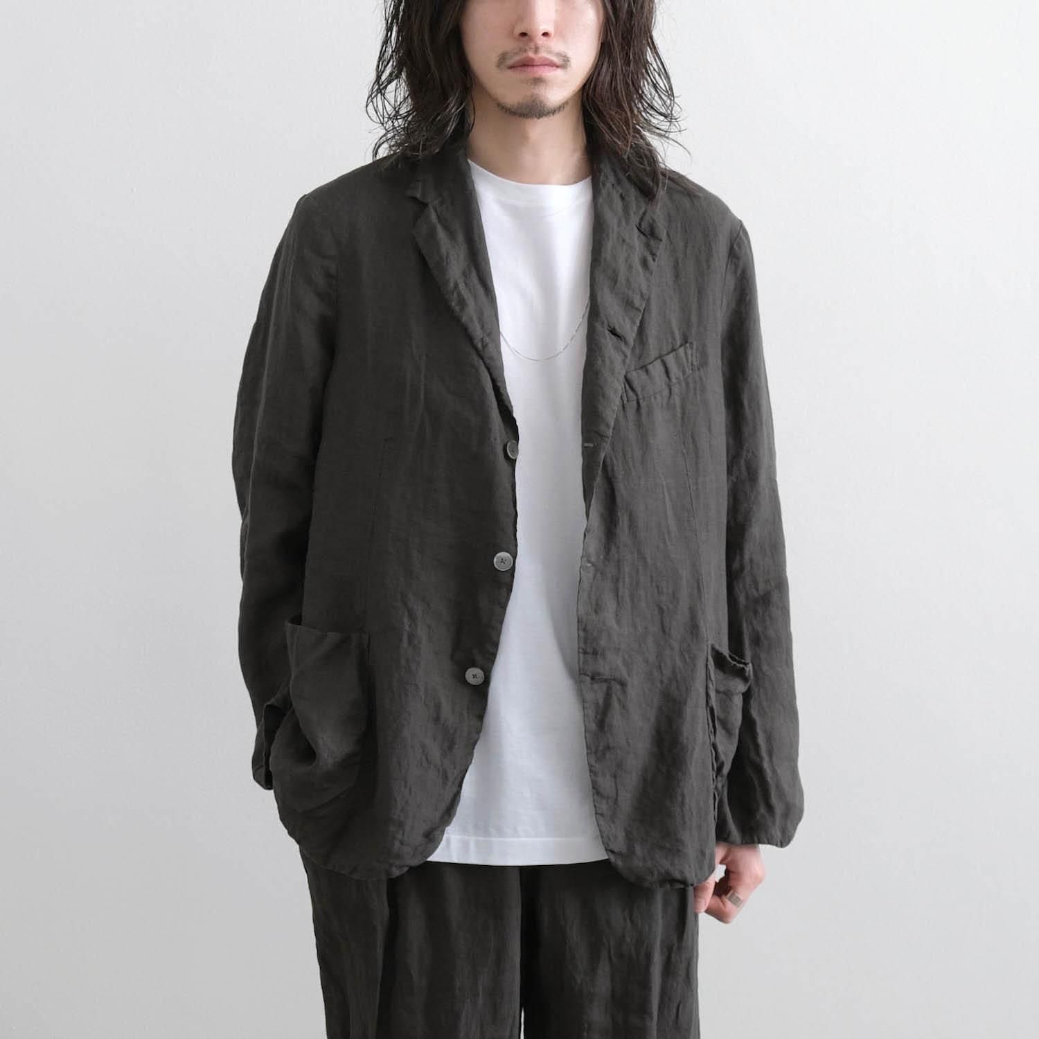 ドS LINEN GARMENT DYED 無双JKT [SUMI] - WUNDER 大阪 セレクト