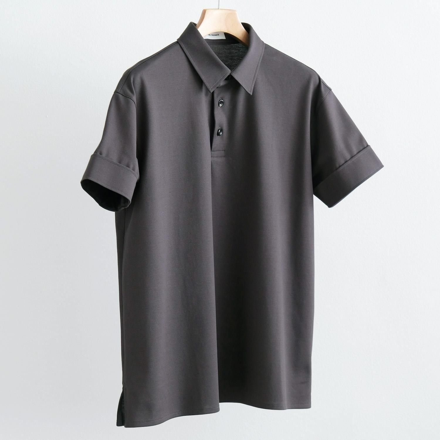 REGULAR COLLAR POLO SHIRT [GUNMETAL GRAY]
