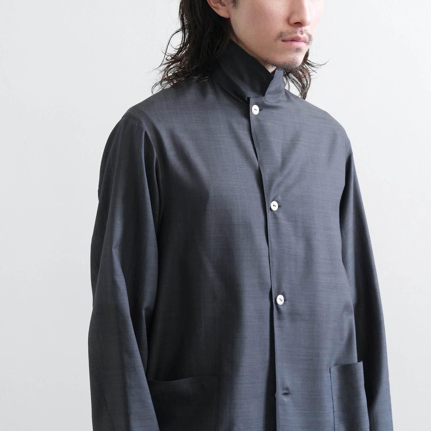 折って折って SHIRTS JACKET [NAVY TOP] - WUNDER 大阪 セレクト