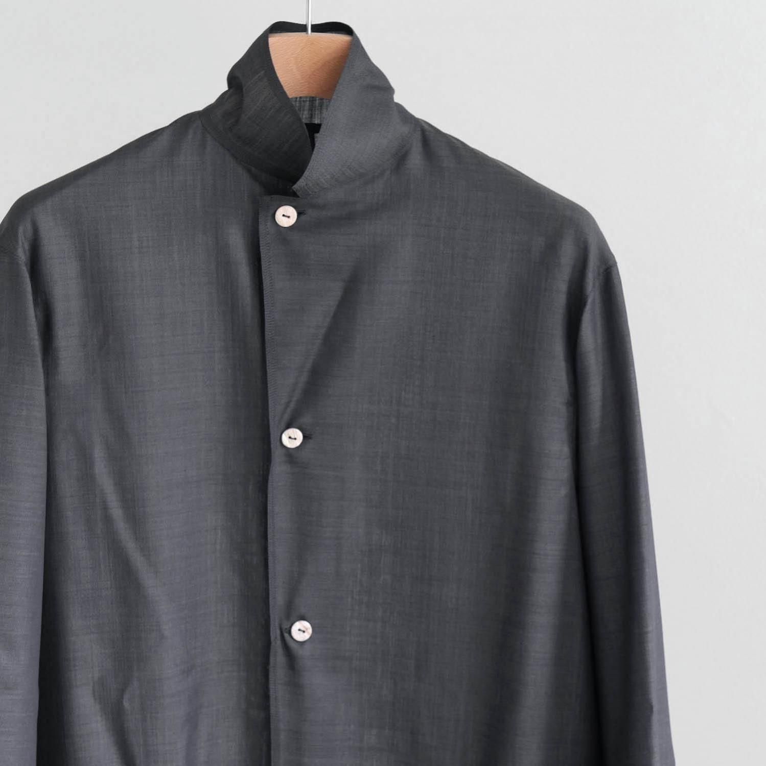 折って折ってSHIRTSJK Navy サイズ2 折って折って SHIRTS JACKET [NAVY TOP] - WUNDER 大阪 セレクト