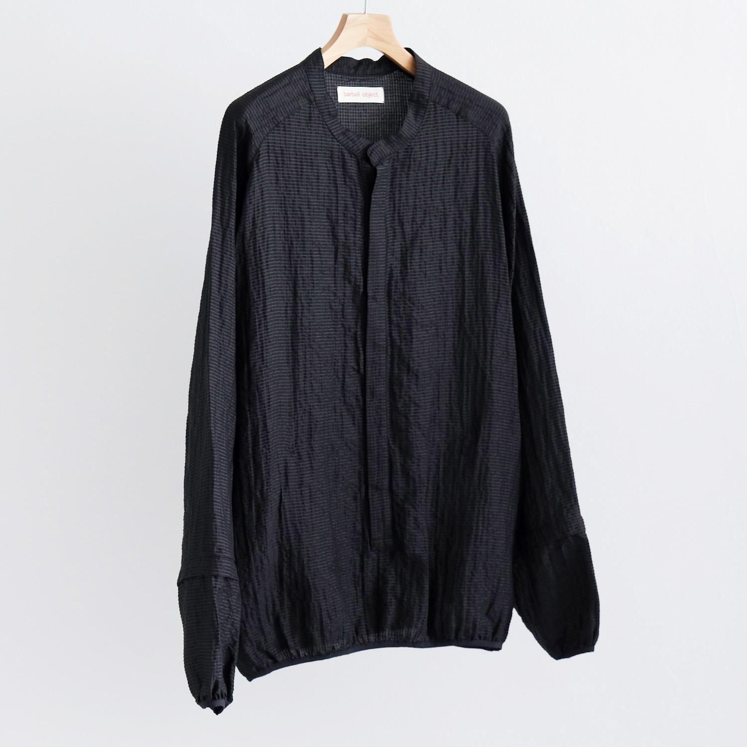 uneven s/l top [BLACK]
