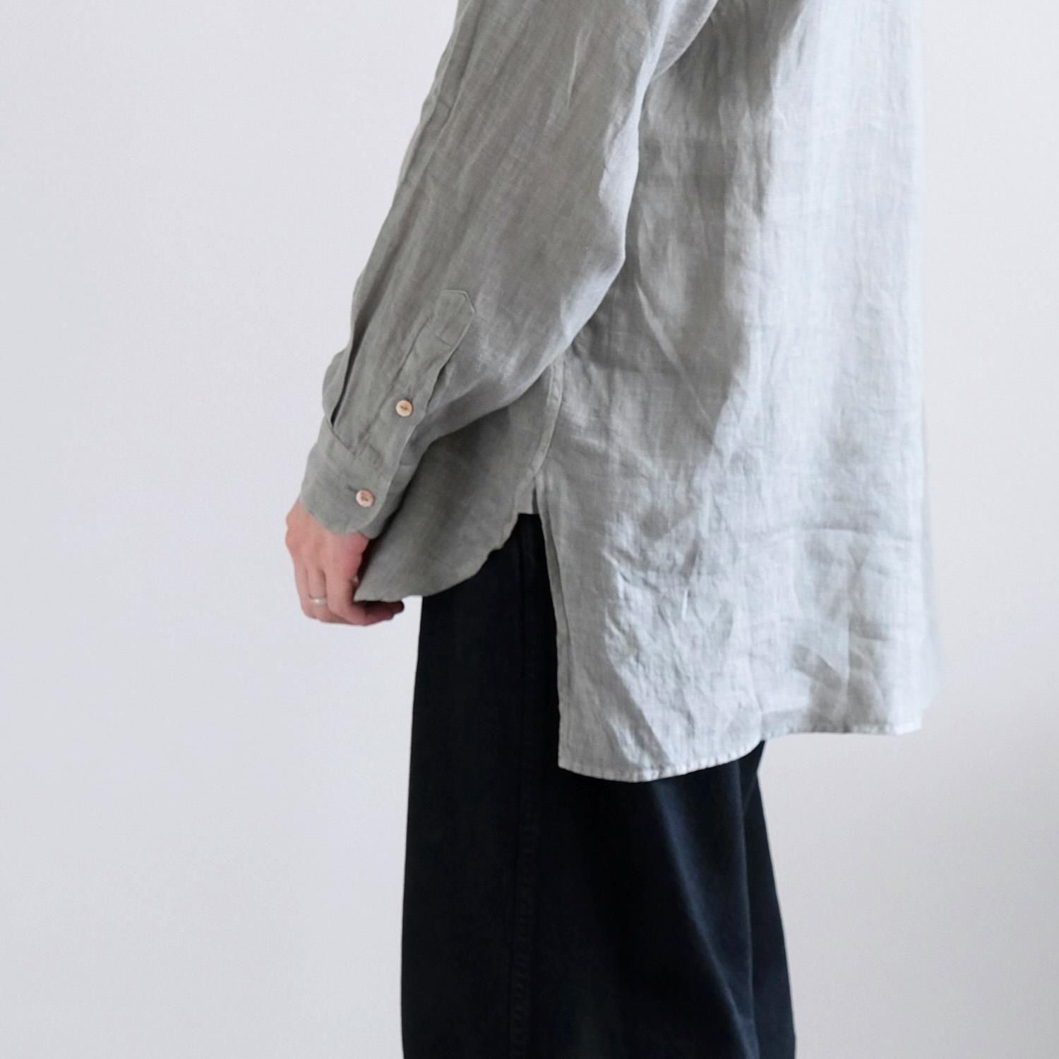 ドS LINEN PULLOVER SHIRTS [TAKESUMI] - WUNDER 大阪 セレクト