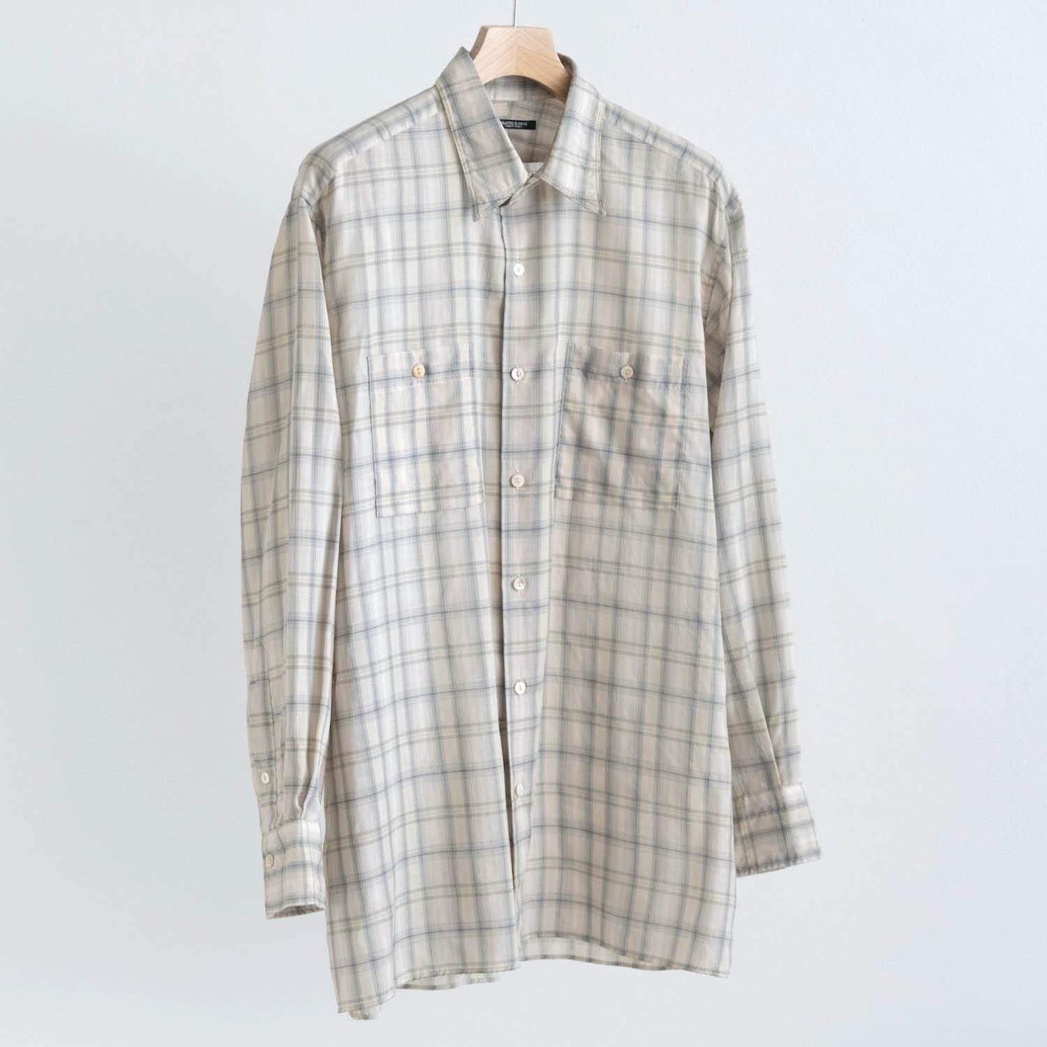 WORK SHIRTS [FADE IVORY]