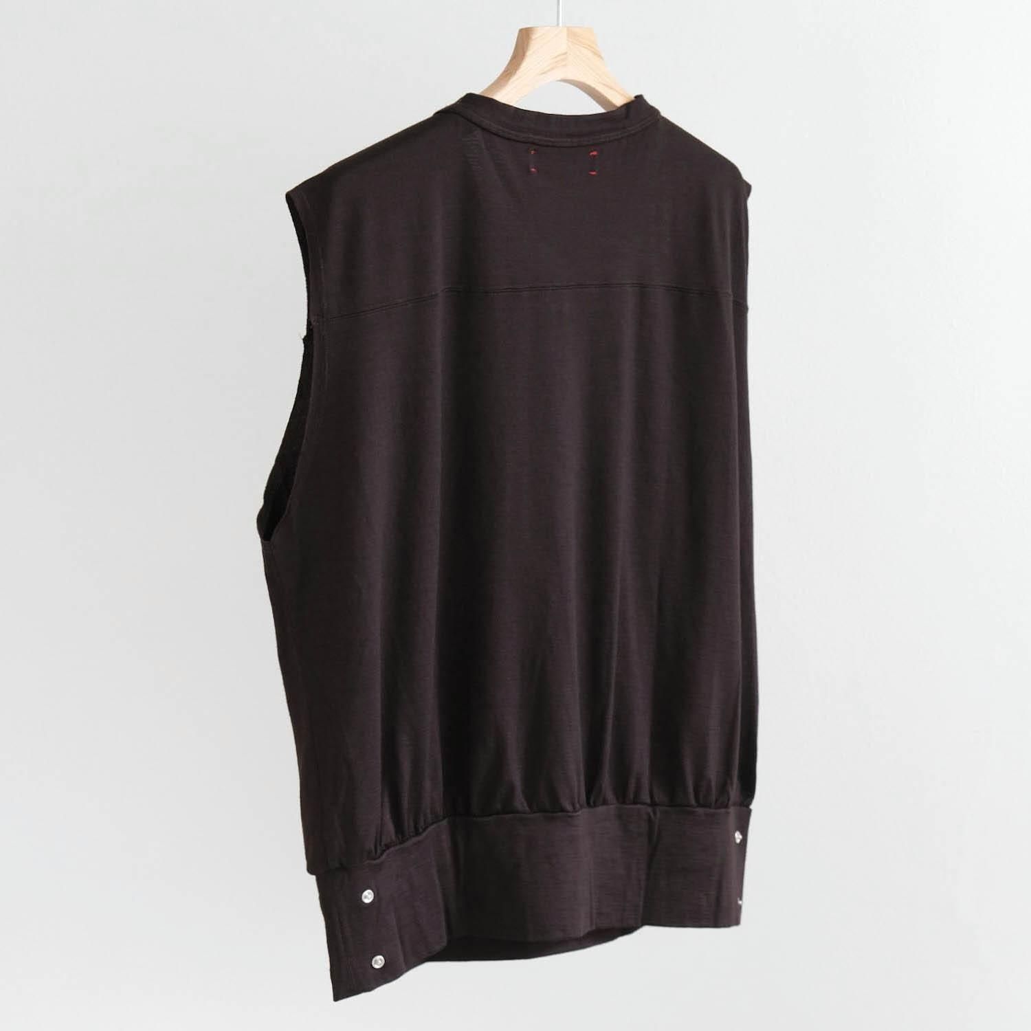 barbell object ウールノースリーブ(brown) bo ns top [BROWN] - WUNDER 大阪 セレクトショップ 大阪梅田
