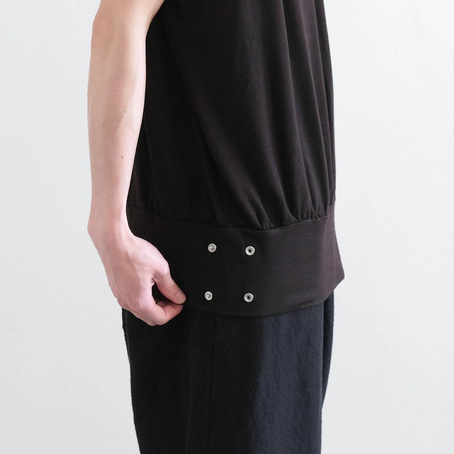 barbell object ウールノースリーブ(brown) bo ns top [BROWN] - WUNDER 大阪 セレクトショップ 大阪梅田